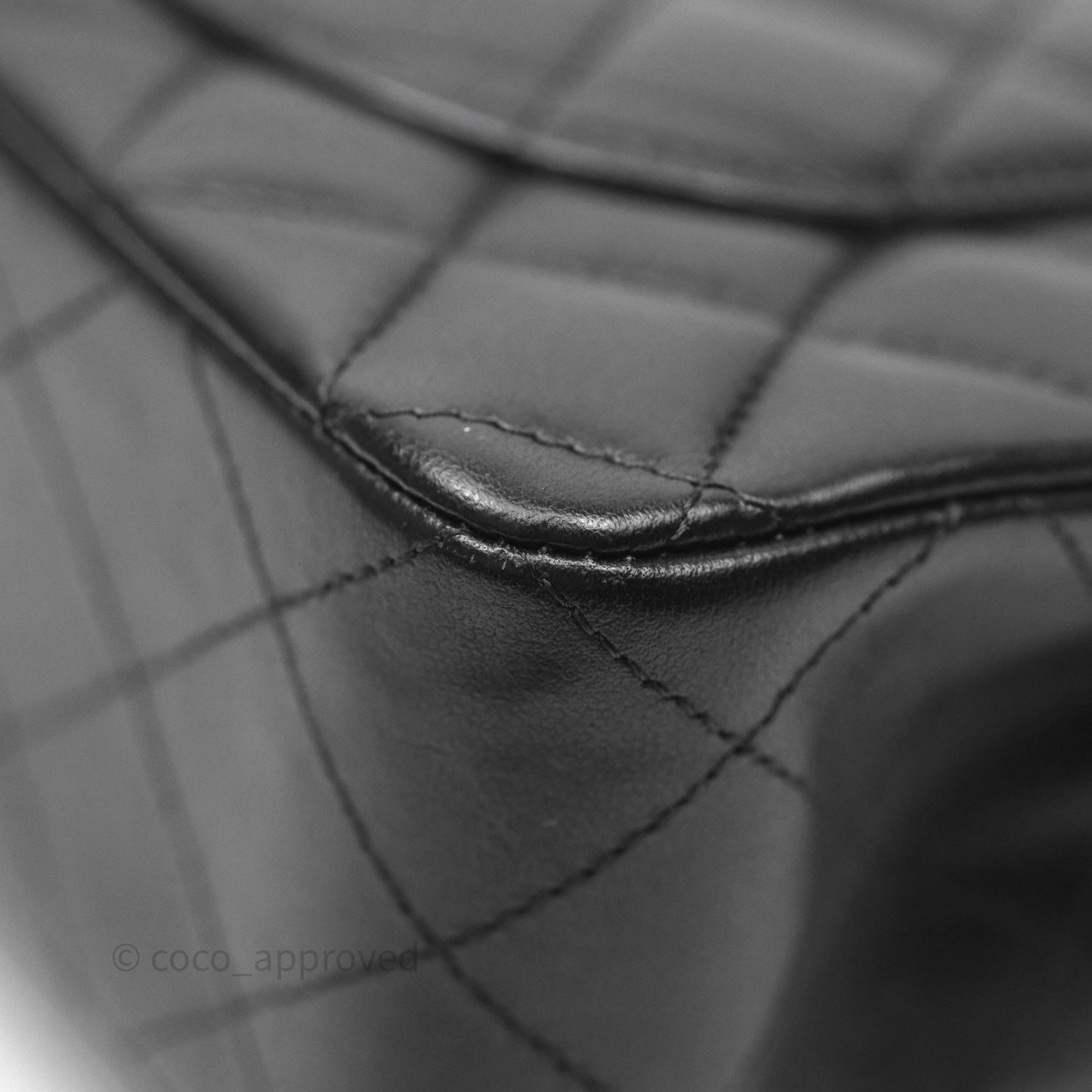 Chanel Small Classic Flap Quilted Black Lambskin Gold Hardware