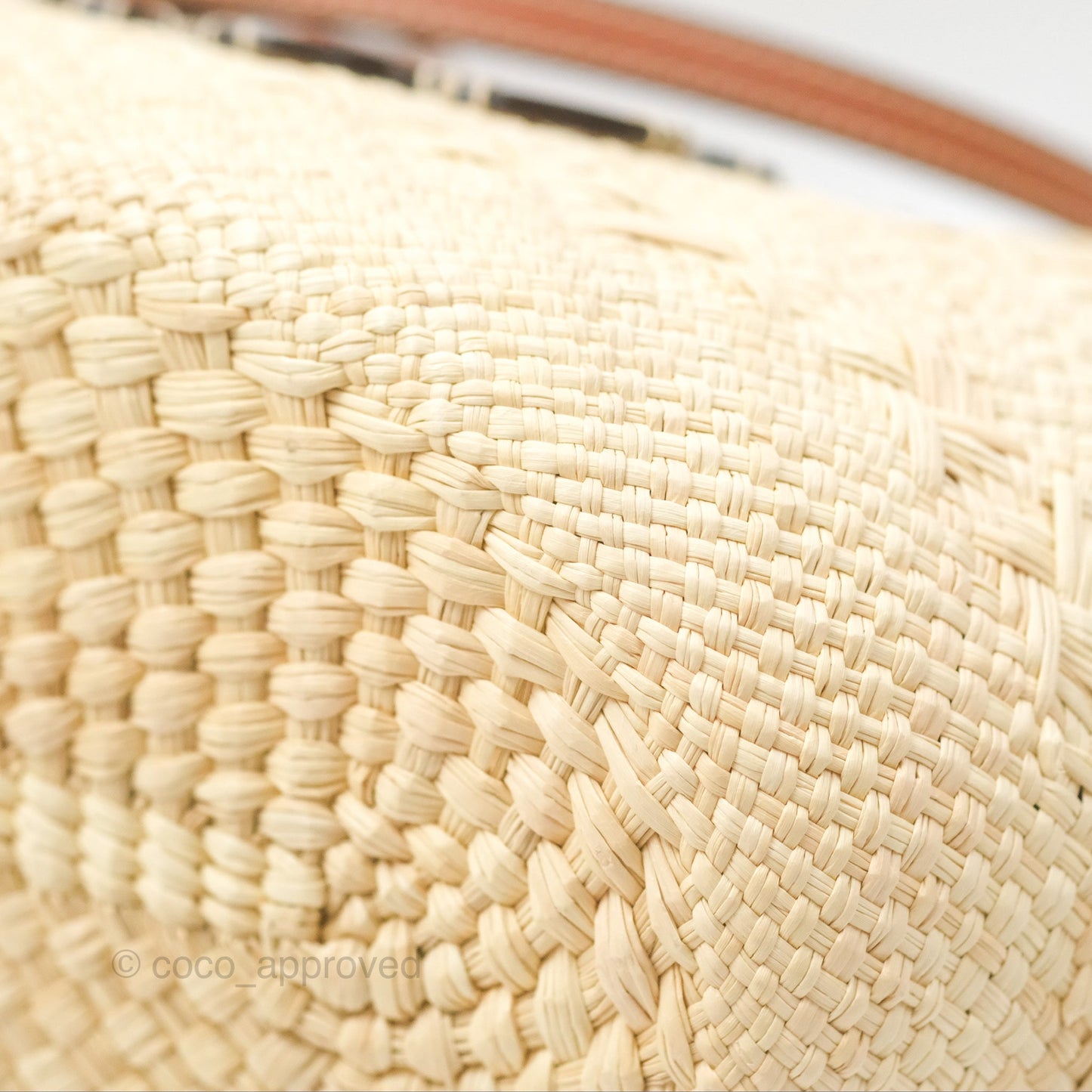 Loewe x Paula’s Ibiza Woven Anagram Basket Bag Natural/Tan