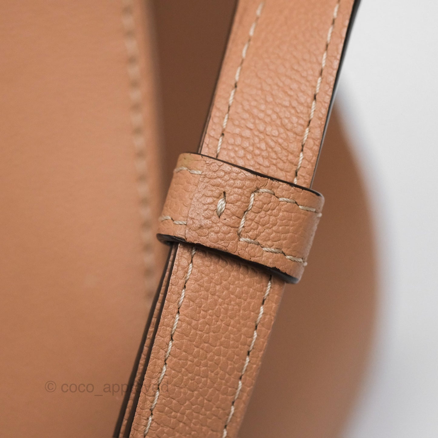 Delvaux Mini Brillant Bag Nude Grained Calfskin Gold Hardware