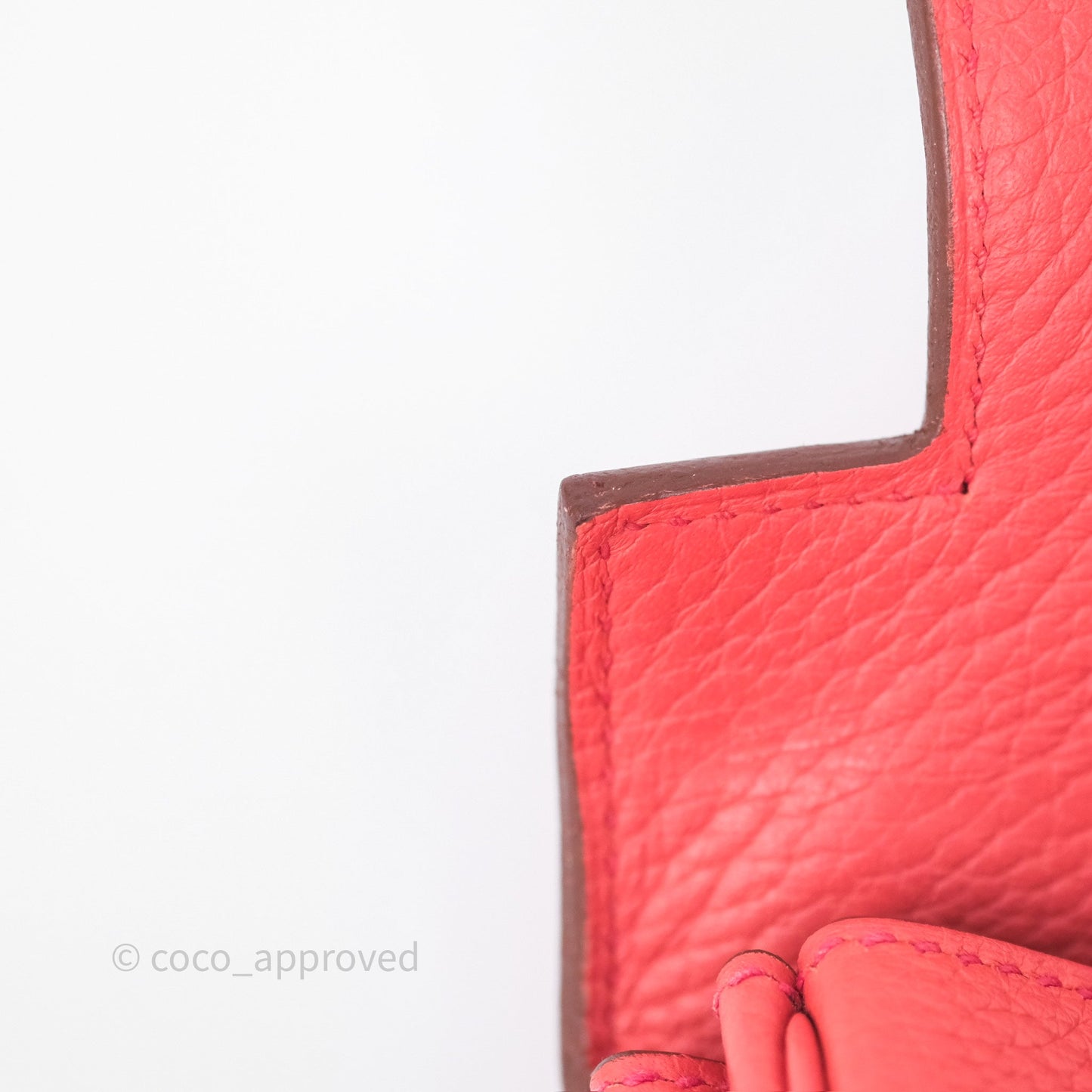 Hermès Kelly 28 Rose Jaipur Retourne Togo Gold Hardware