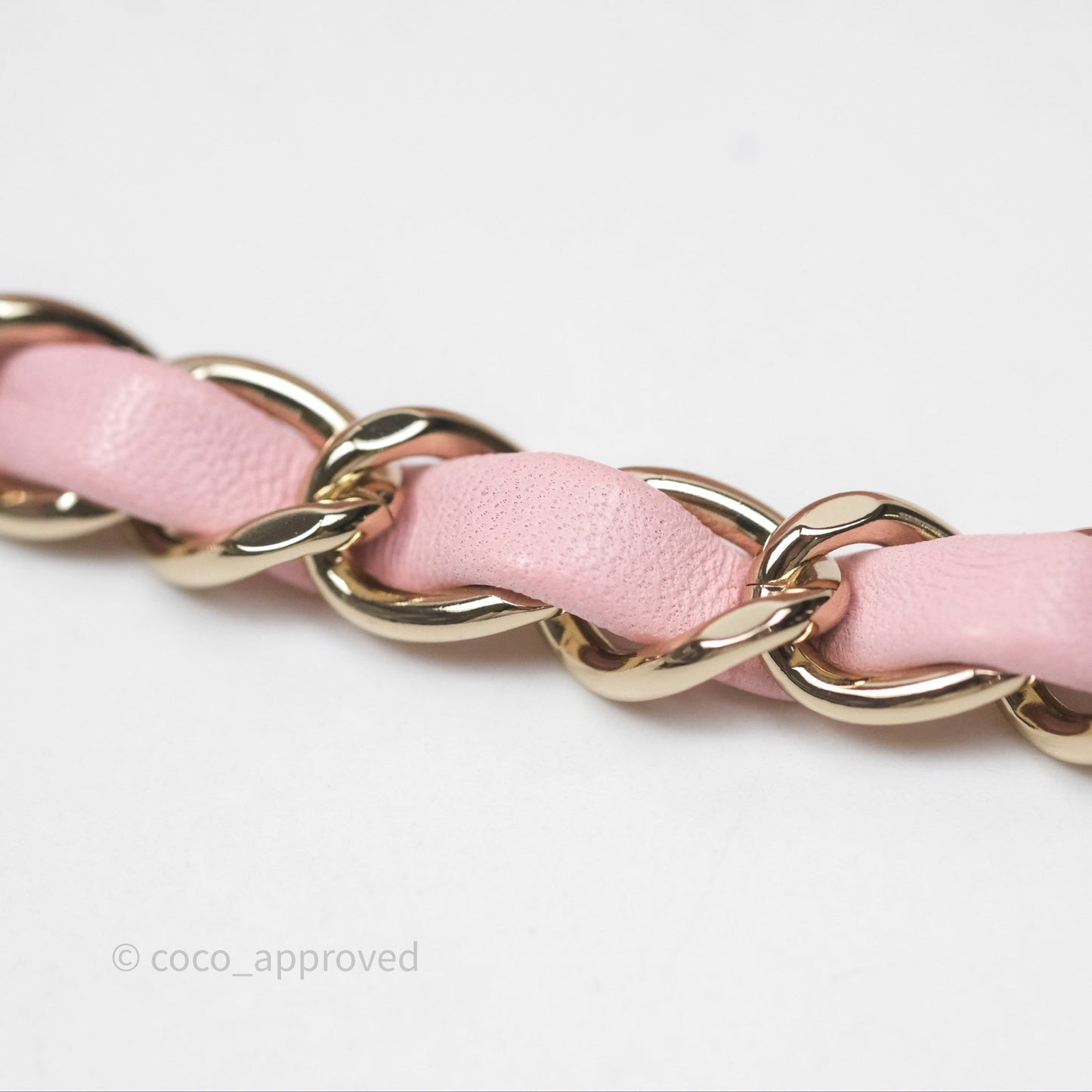 Chanel Classic M/L Medium Flap Quilted Pink Lambskin Gold Hardware