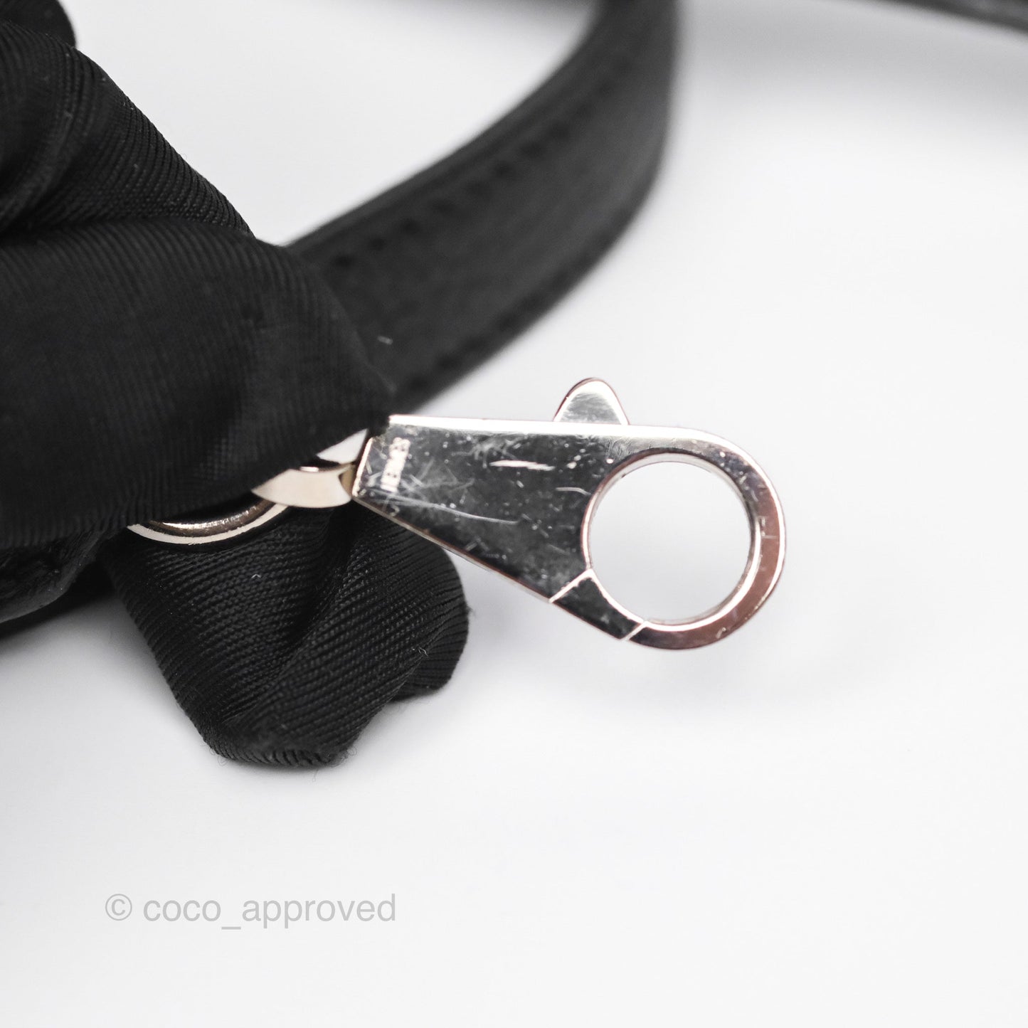 Hermès Kelly 28 Retourne Noir Black 89 Clemence Palladium Hardware