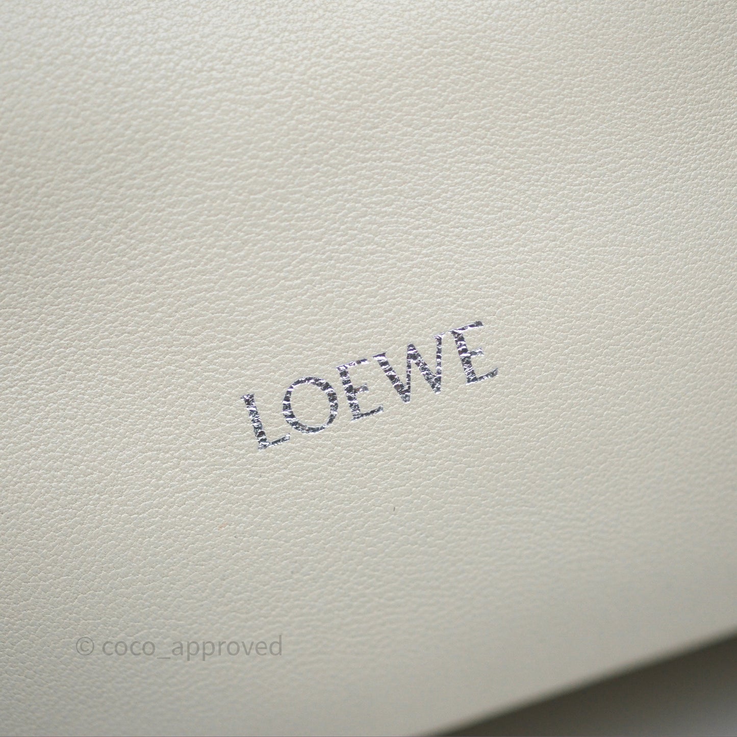 Loewe Medium Flamenco Purse in Mellow Nappa Lambskin Sea Salt