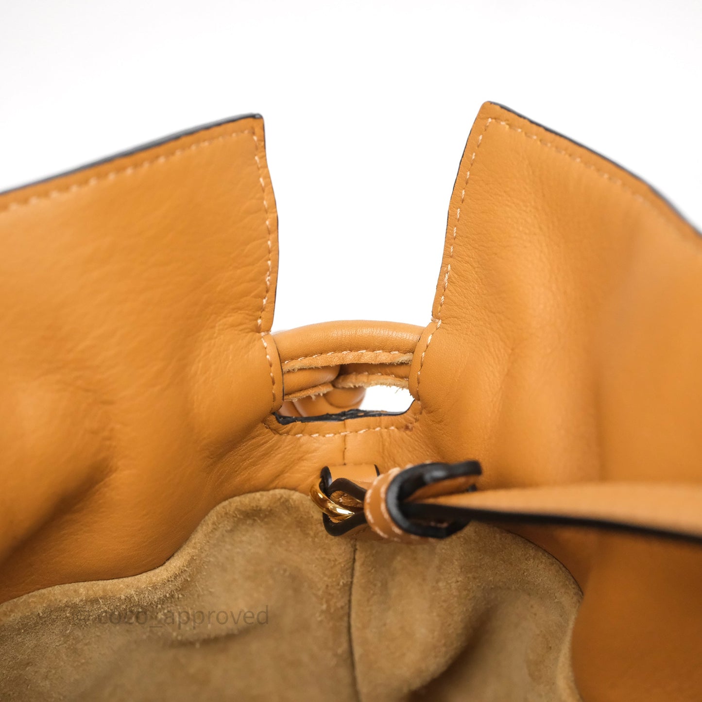 Loewe Mini Flamenco Clutch Nappa Calfskin Warm Desert