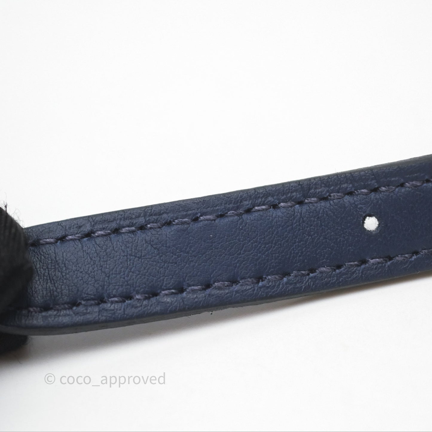 Hermès 24/24 21 Mini Bleu Saphir 73/ Bleu Indigo 76/ Bleu France 71 Evercolor/ Swift Palladium Hardware
