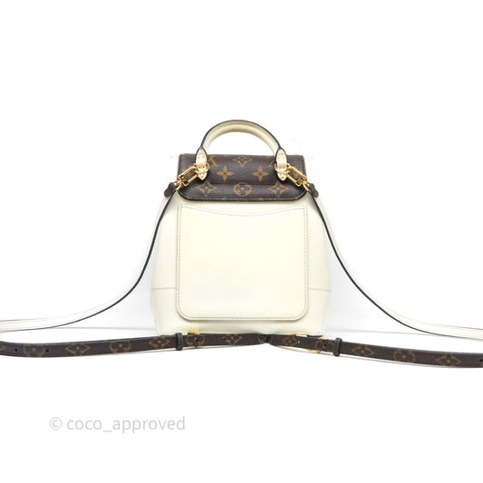 Louis Vuitton Hot Springs Backpack Monogram Patent Snow