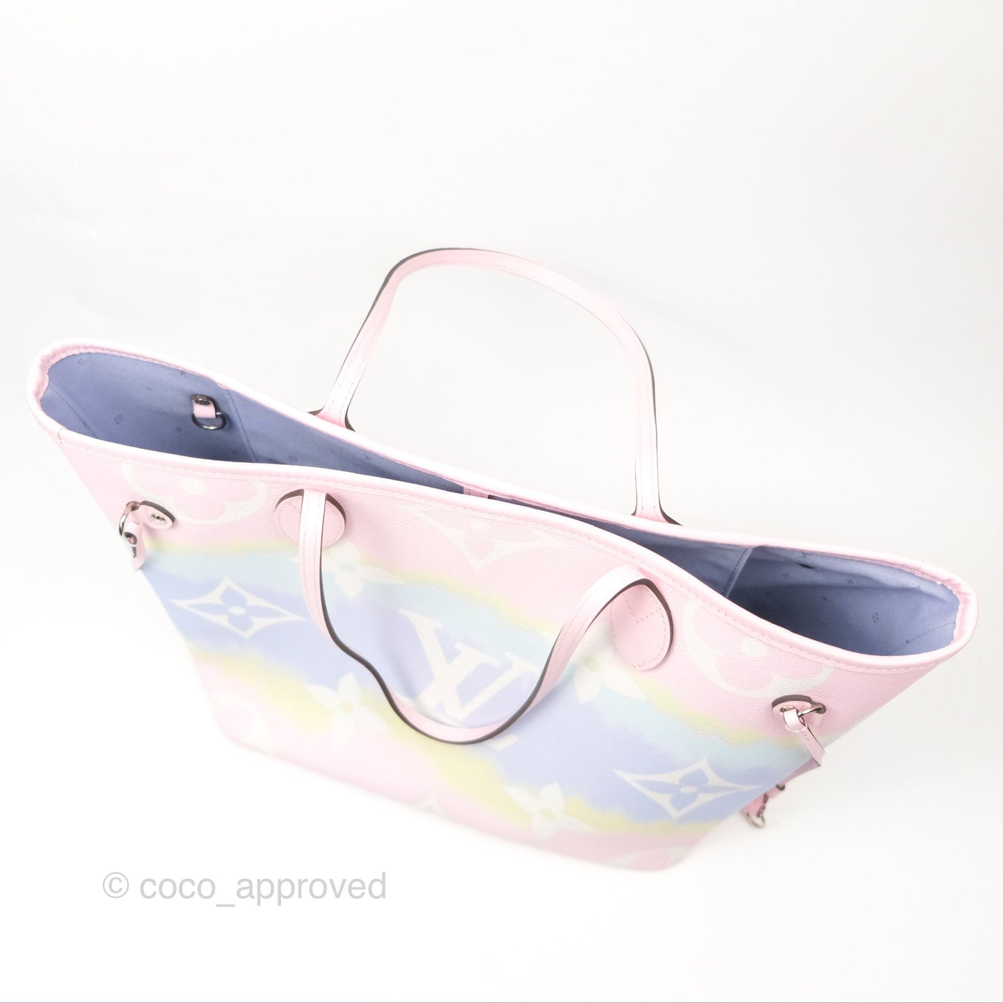 Louis Vuitton Escale Neverfull MM Pastel Monogram