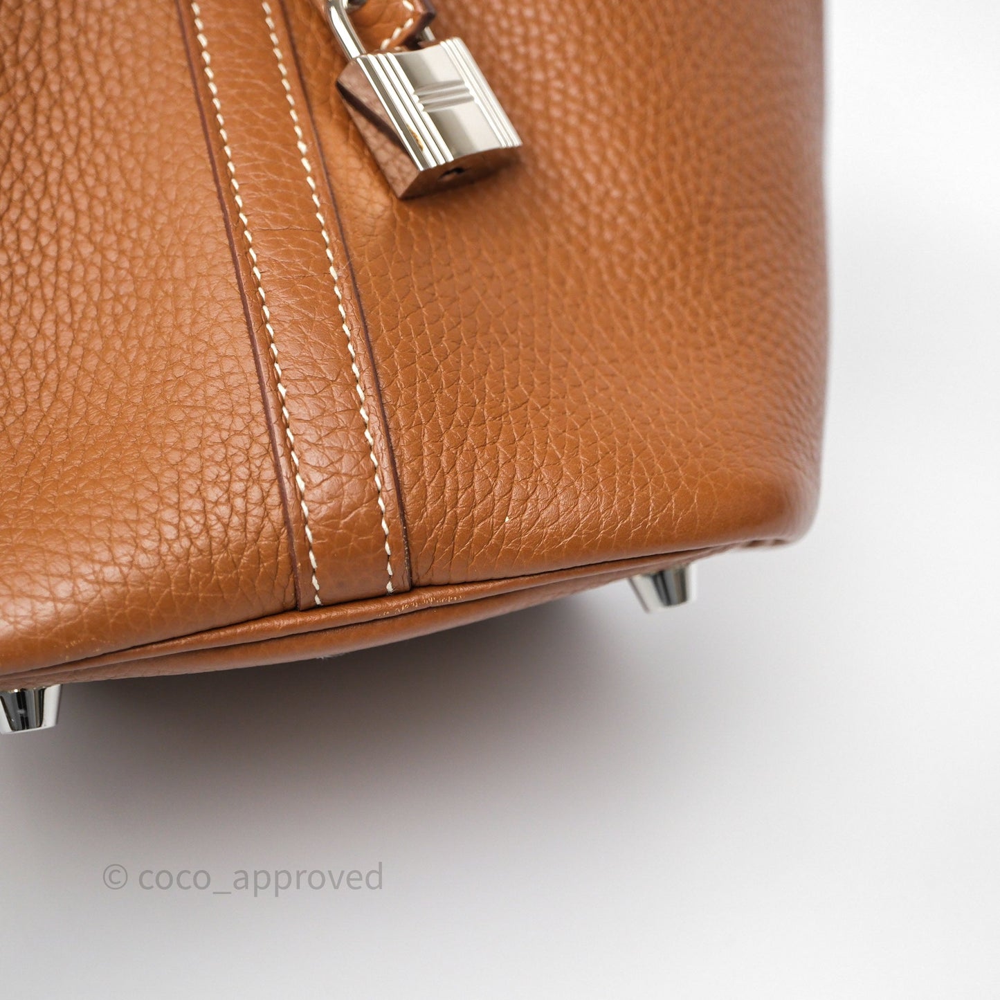 Hermès Picotin Lock 18 Gold 37 Clemence/ Ebene 46 Swift Palladium Hardware