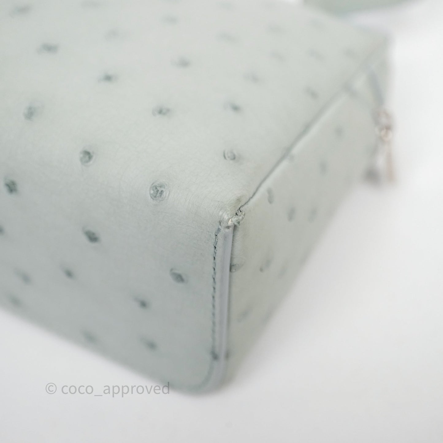 Loro Piana Extra Pocket L19 Light Blue Grey Calfskin