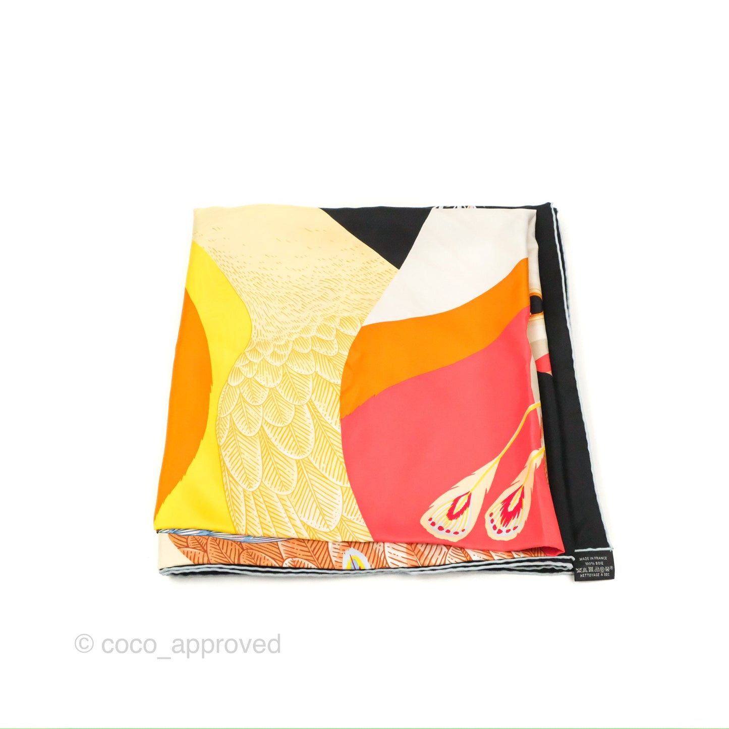 Hermes Toucans de Paradis Scarf 140