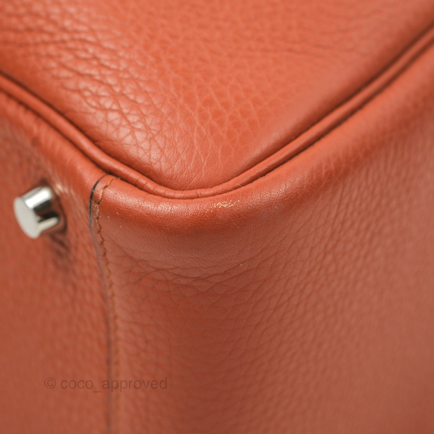 Hermès Lindy 26 Cuivre Clemence Palladium Hardware