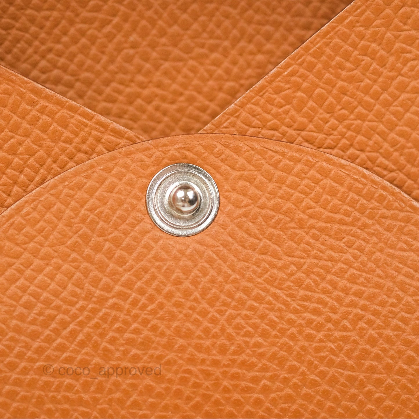 Hermès Bastia Coin Purse Gold Epsom