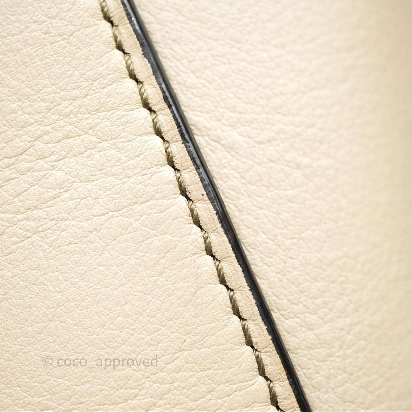 Loewe Small Puzzle Edge Bag Laurel Green/Light Oat Calfskin