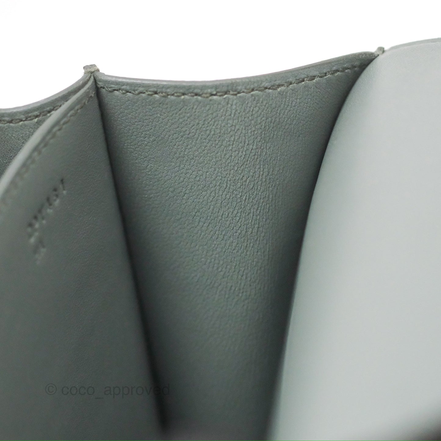 Hermès Constance Mini 18cm Vert Amande Epsom Gold Hardware