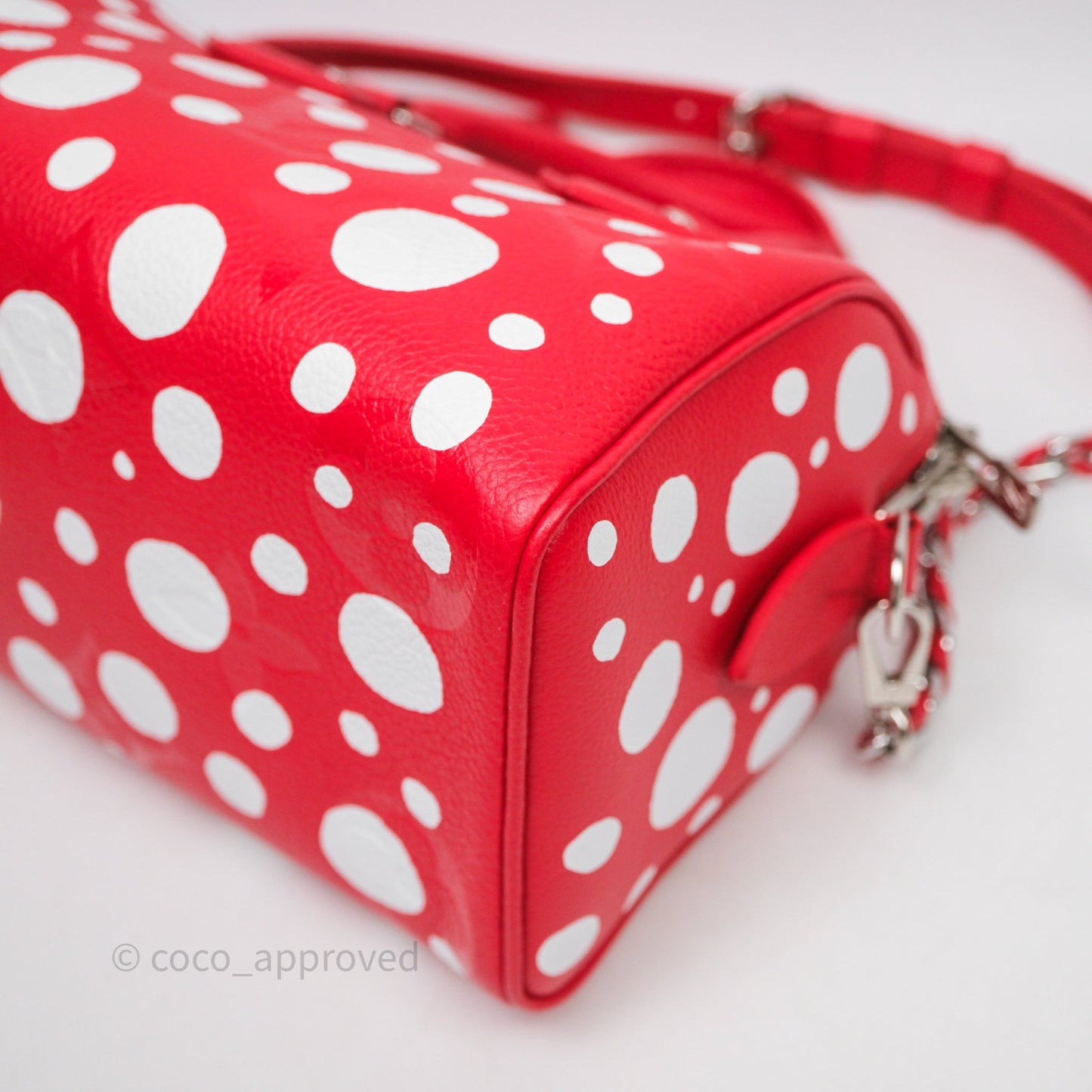 Louis Vuitton x Yayoi Kusama Speedy Bandoulière 20 Red