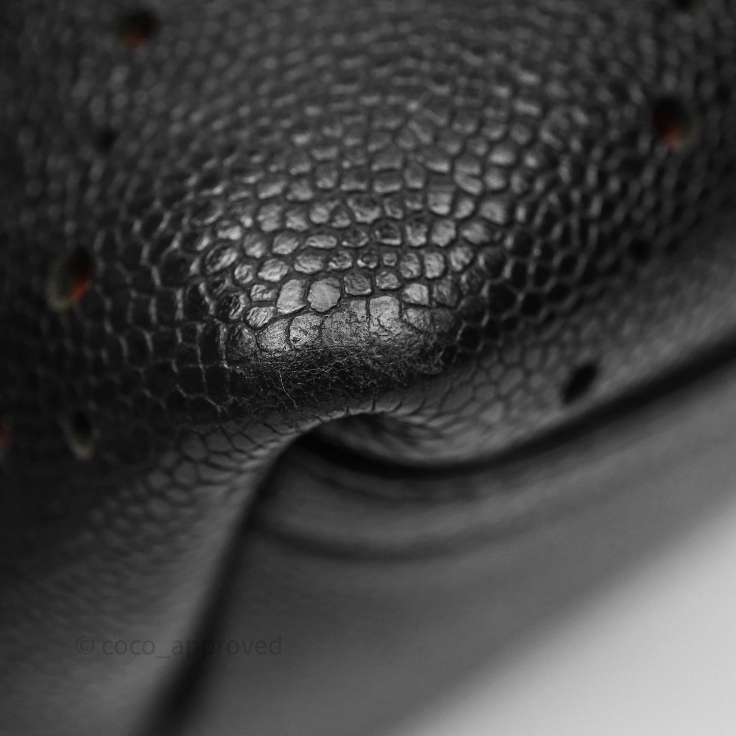 Chanel CC Drawstring Bucket Bag Black Caviar