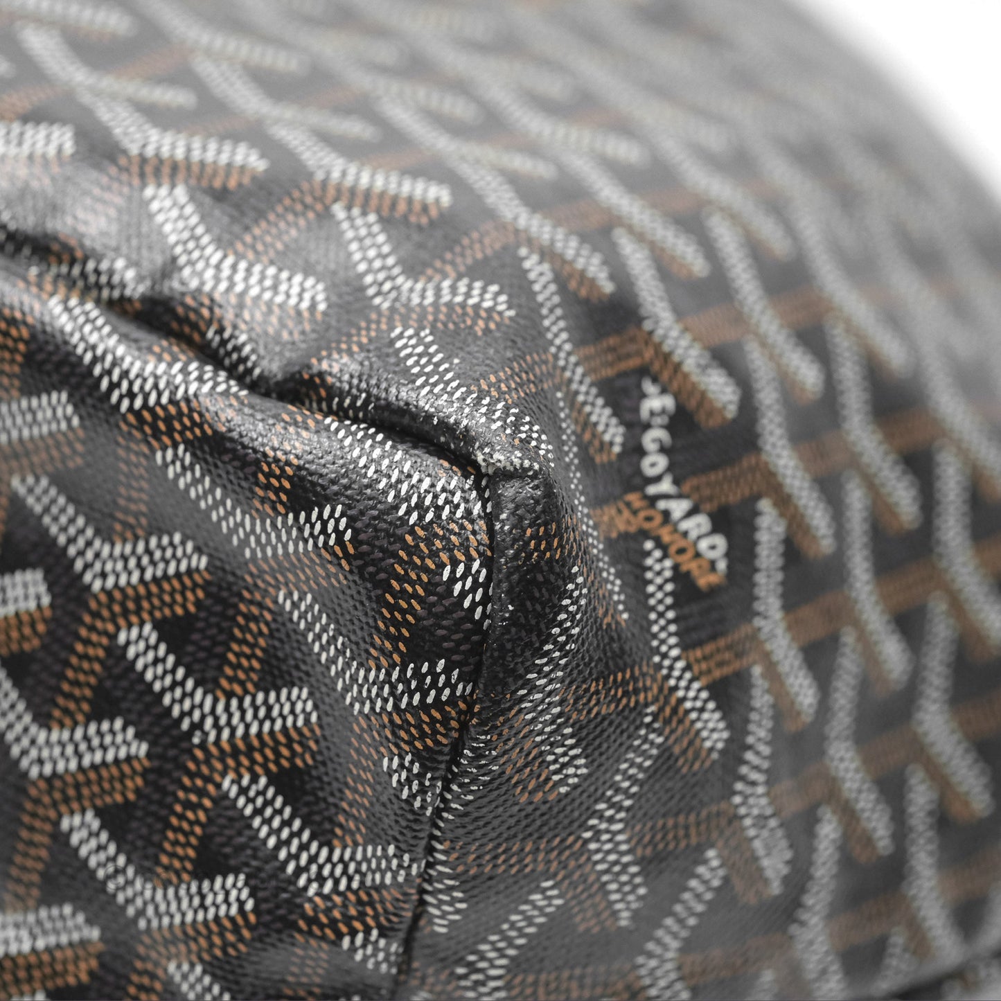 Goyard Saint Louis Black Goyardine Canvas PM⁣⁣⁣⁣⁣⁣⁣⁣⁣⁣⁣⁣⁣⁣⁣⁣