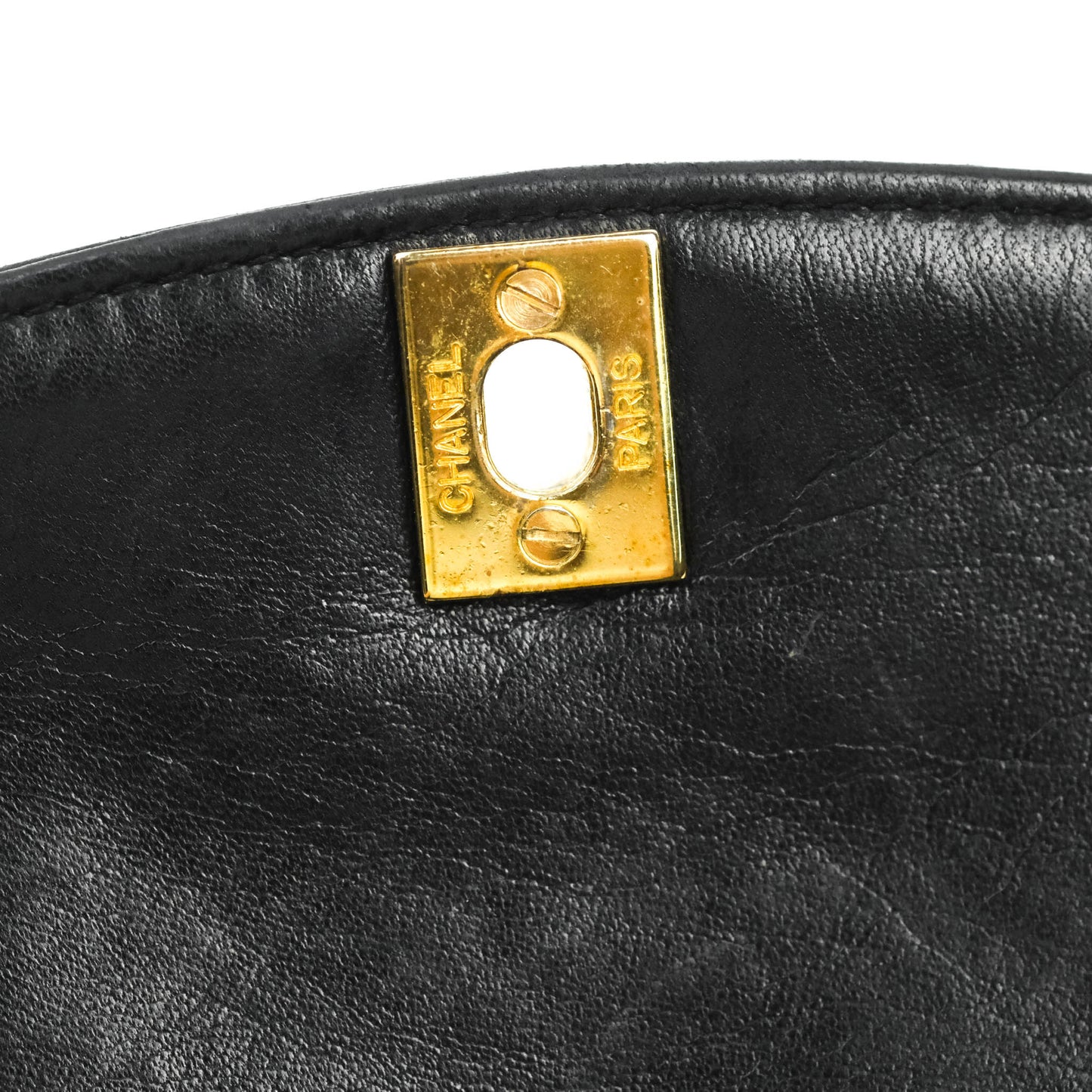 Chanel Black Quilted Lambskin Small Vintage Classic Diana Flap Bag