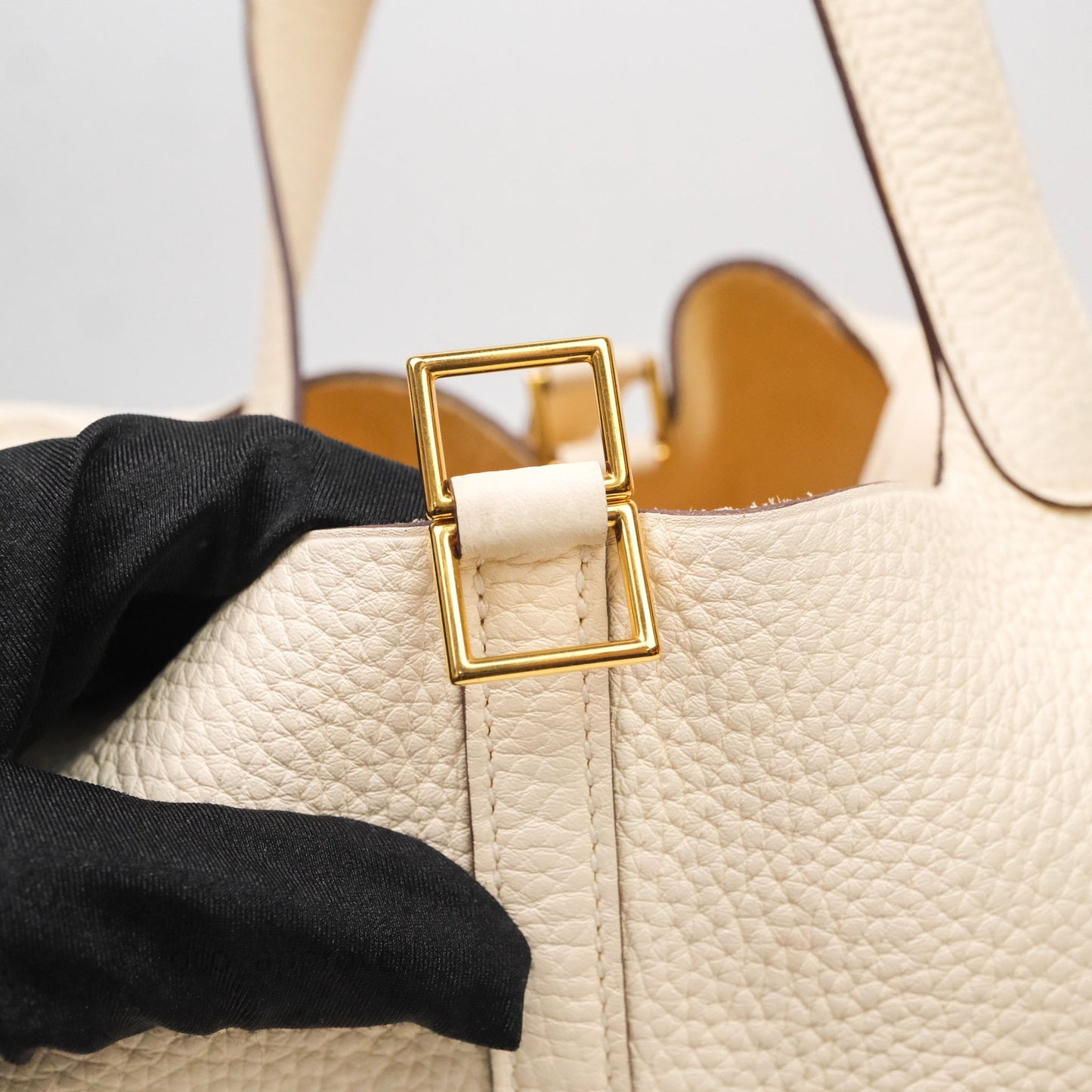 Hermès Picotin 22 Nata I2 Clemence Gold Hardware