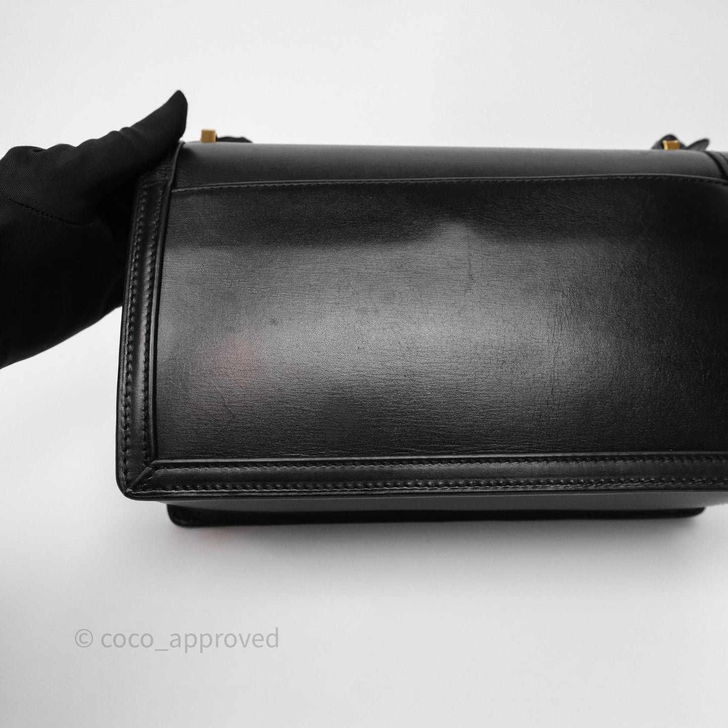 Loewe Medium Barcelona Shoulder Bag Black Calfskin