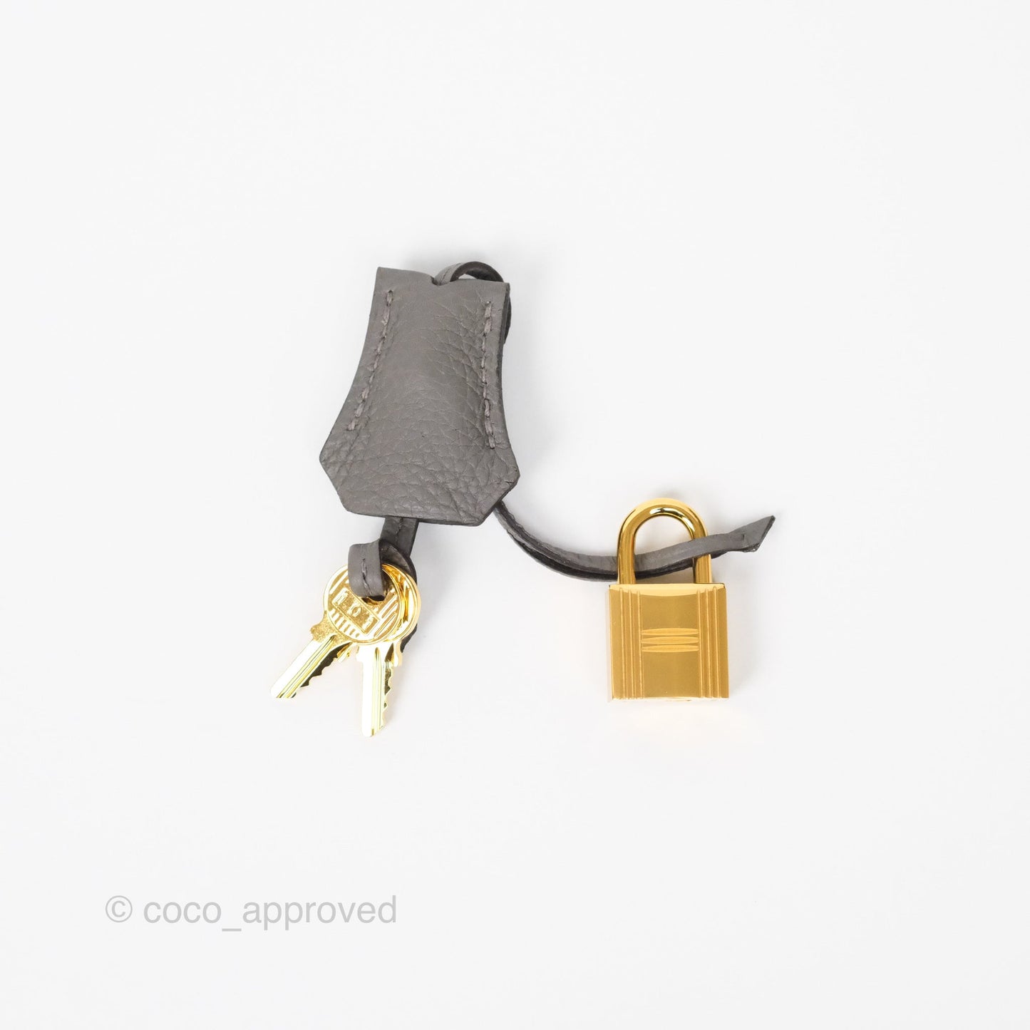 Hermès Birkin 25 Retourne Gris Meyer 0L Togo Gold Hardware