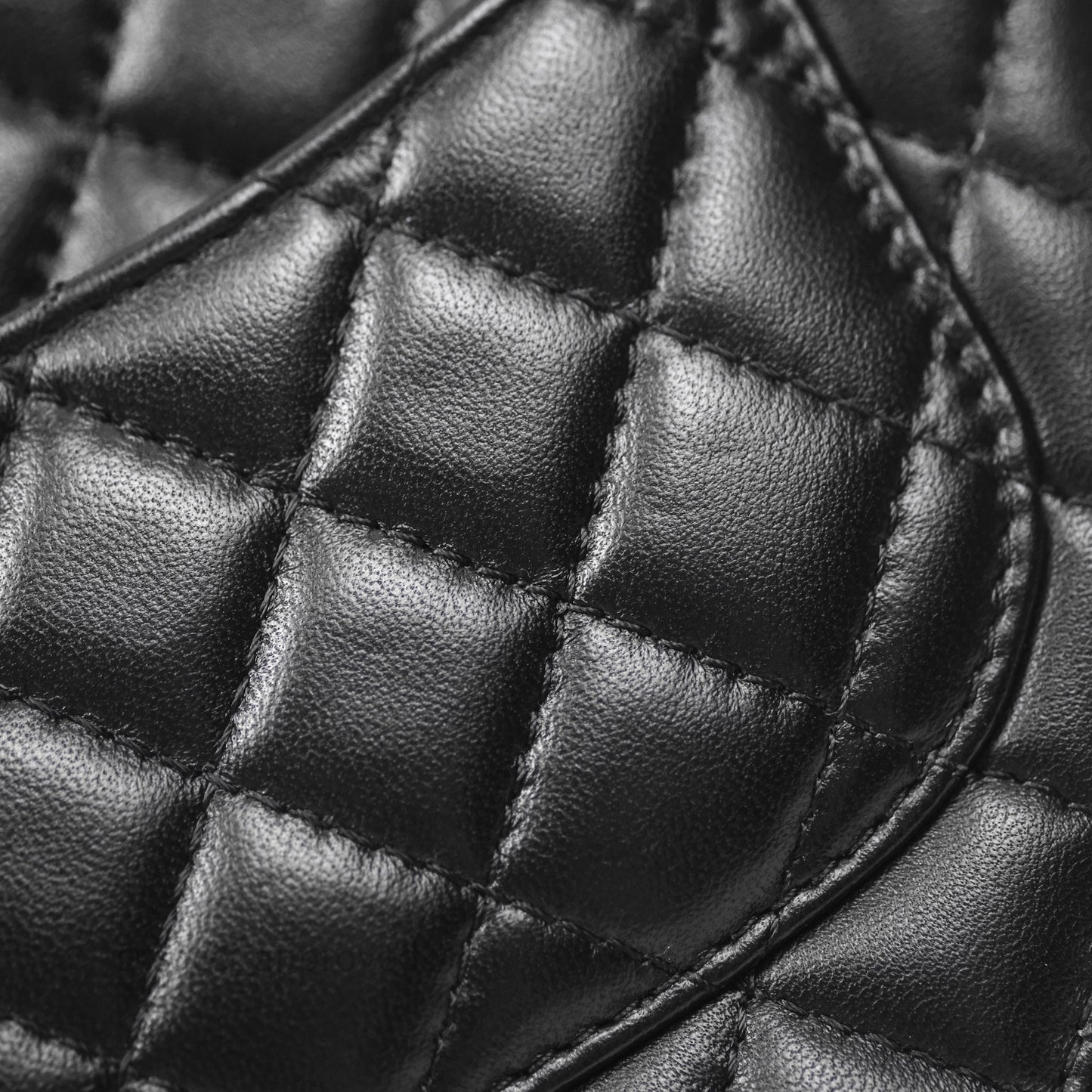 Chanel Large Heart Bag Black Lambskin Gold Hardware 22S