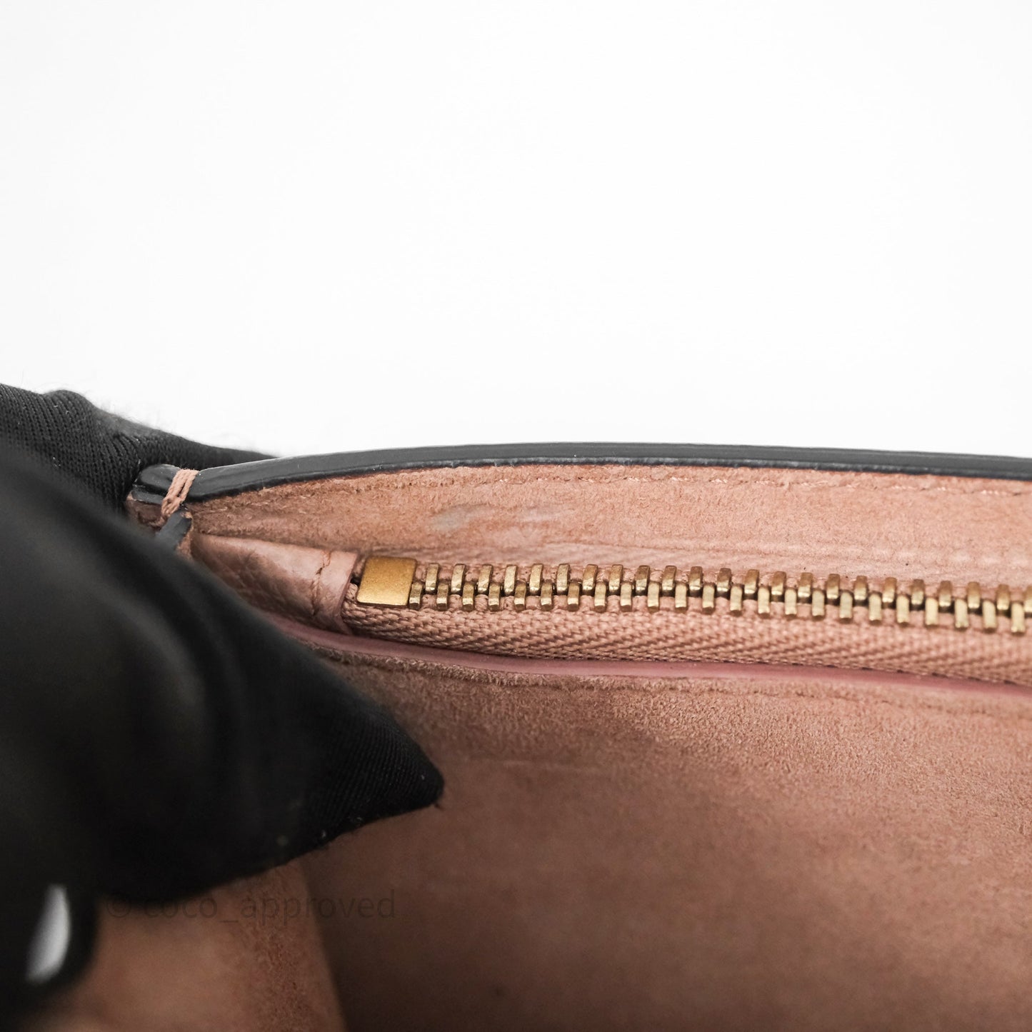 Christian Dior Saddle Belt Pouch Dusty Pink Matte Calfskin Gold Hardware