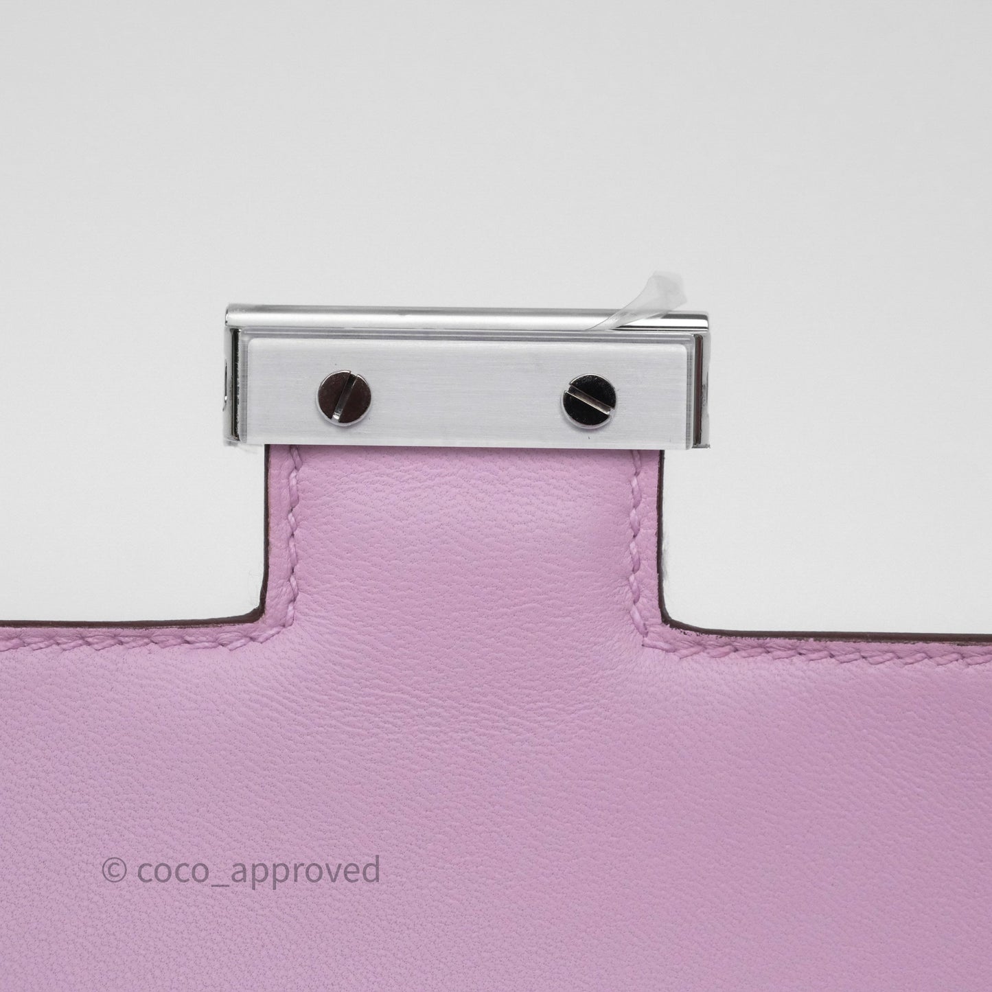 Hermès Constance Mini 18cm Mauve Sylvestre X9 Chevre Mysore Palladium Hardware