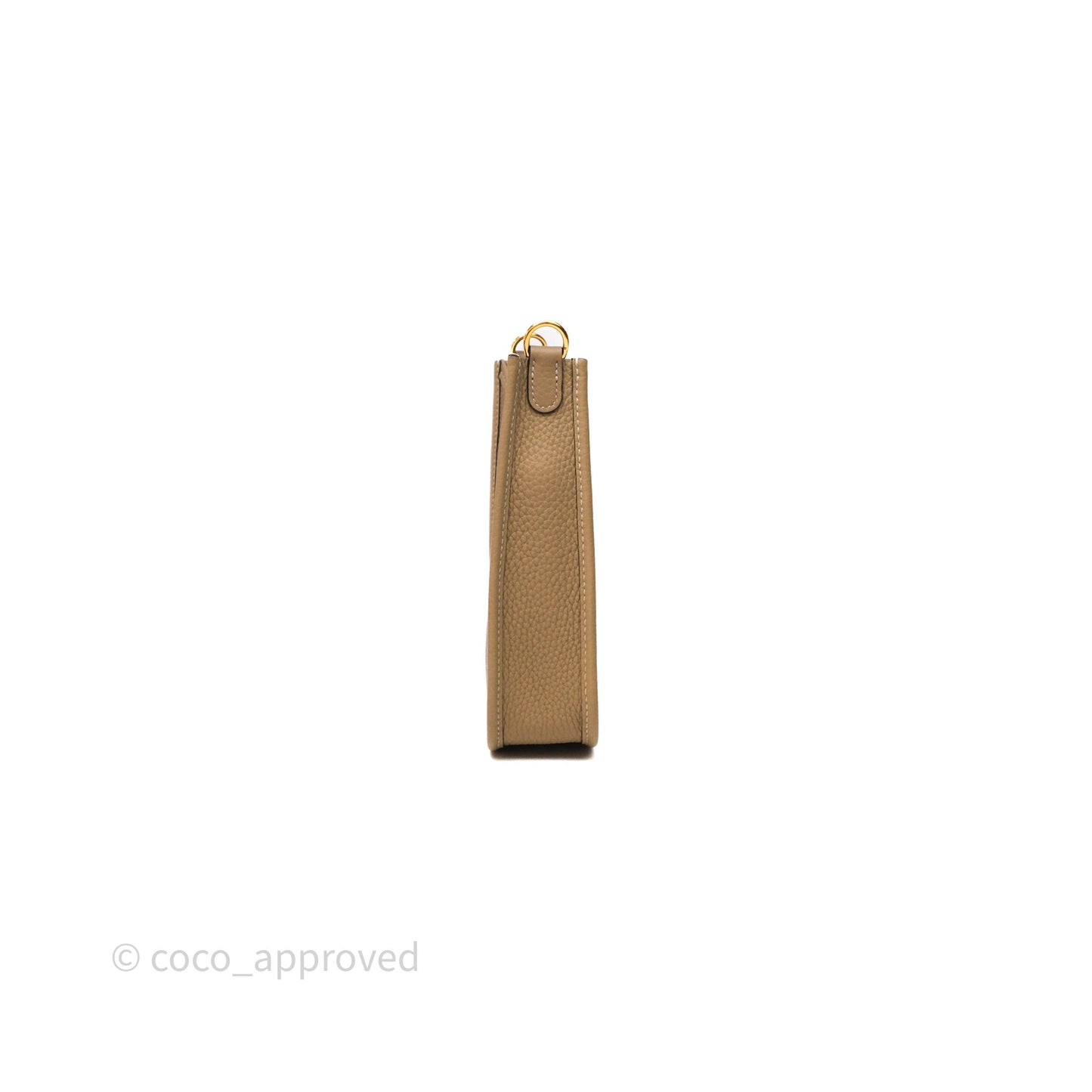 Hermès Mini Evelyne 16 Trench S2 Clemence Gold Hardware