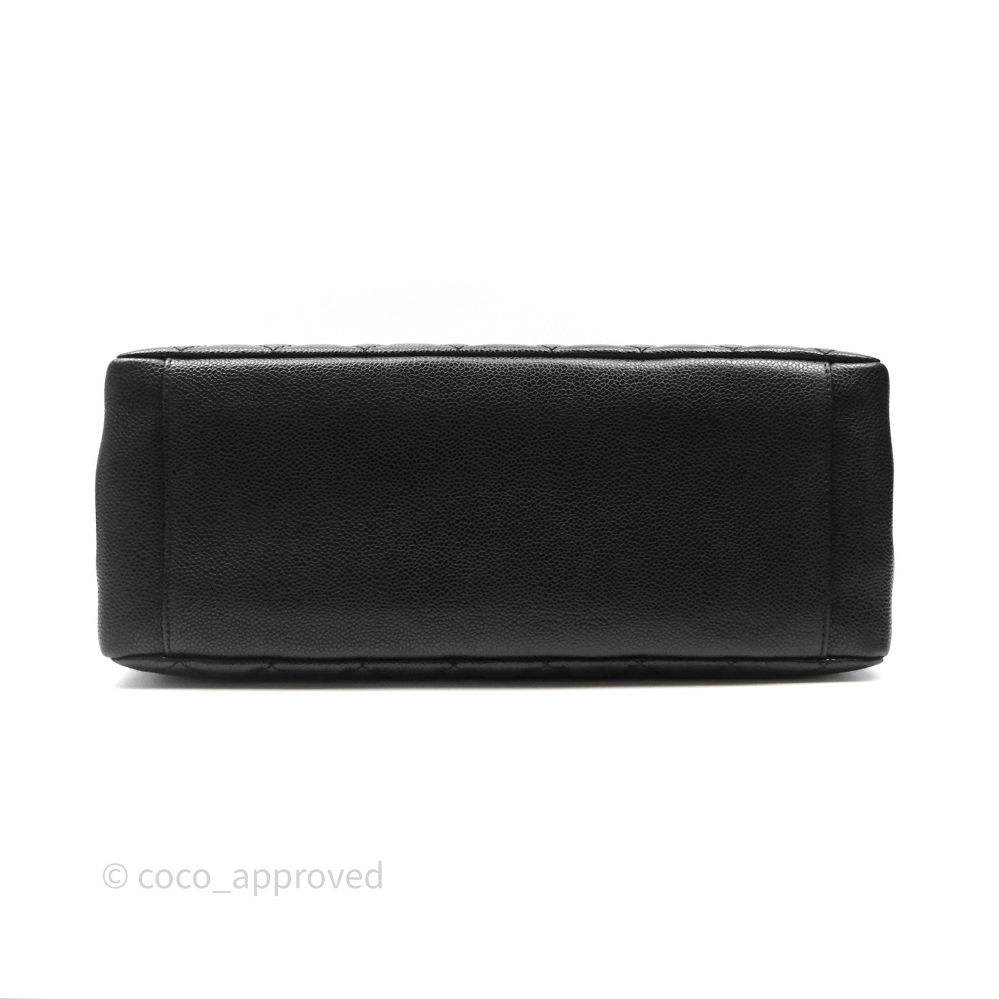 Chanel GST Black Caviar Silver Hardware