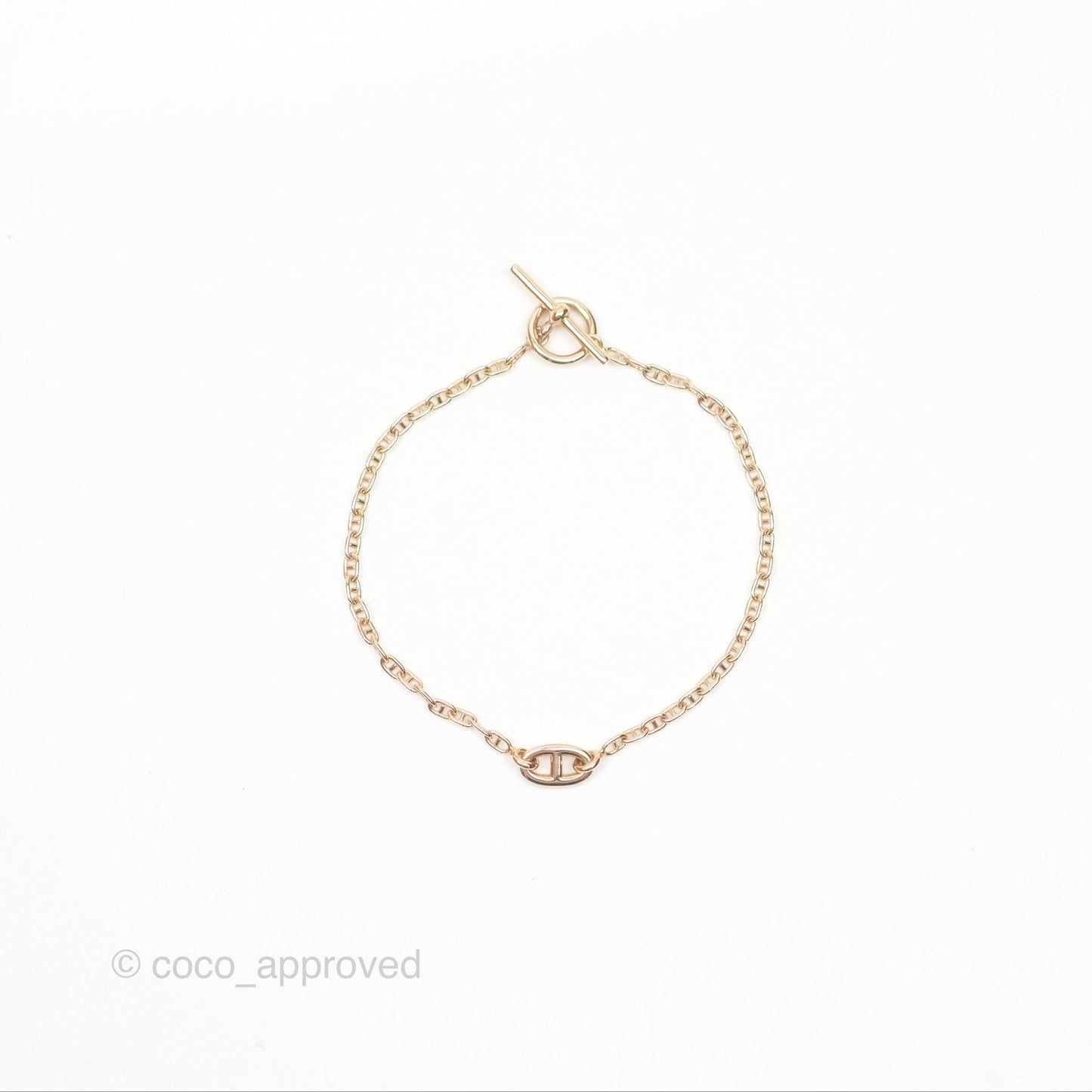 Hermès Farandole Bracelet Very Small Model Rose Gold