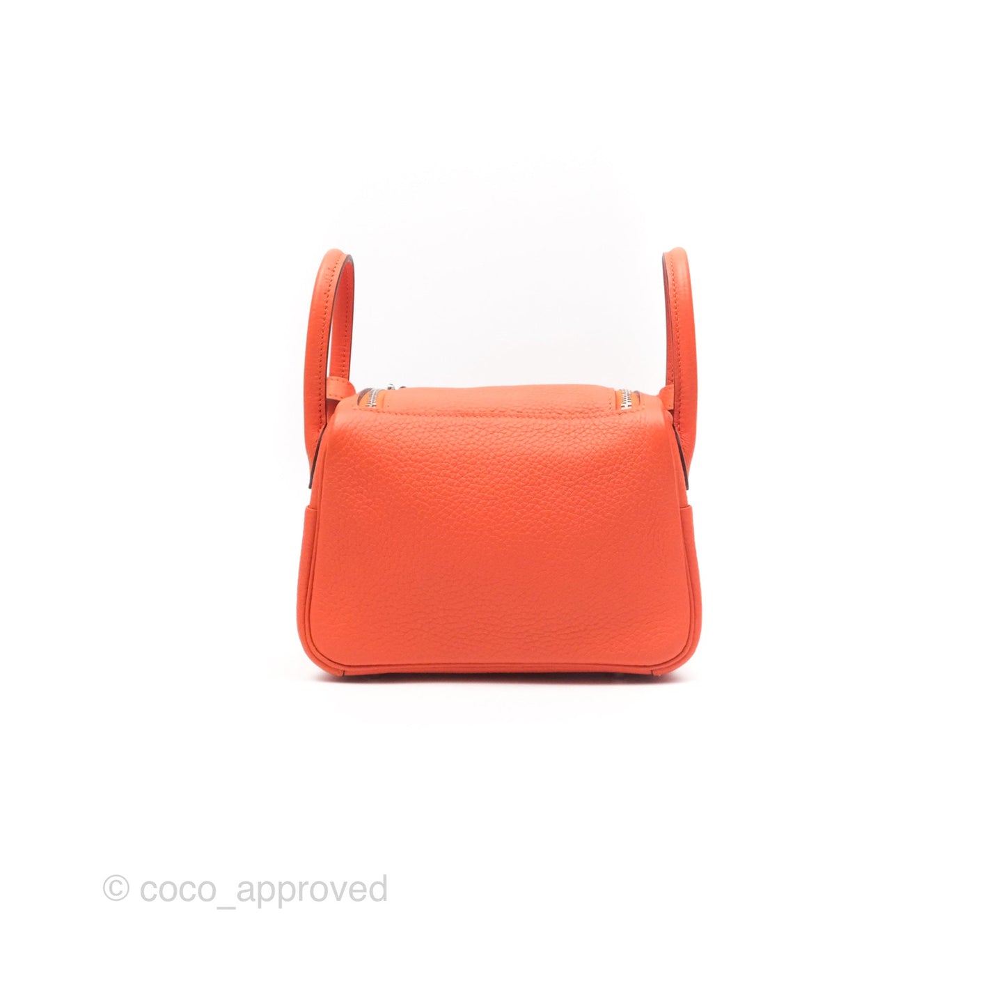 Hermès Mini Lindy 20 Clemence Palladium Hardware