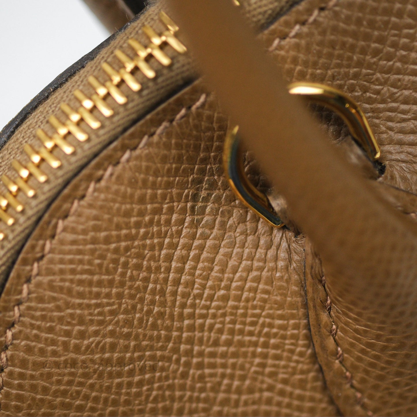 Hermès Bolide 25 Alezan 3G Epsom Gold Hardware