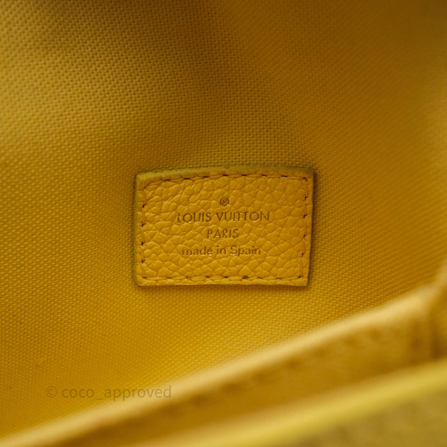 Louis Vuitton Monogram Micro Metis Bag Empreinte Yellow