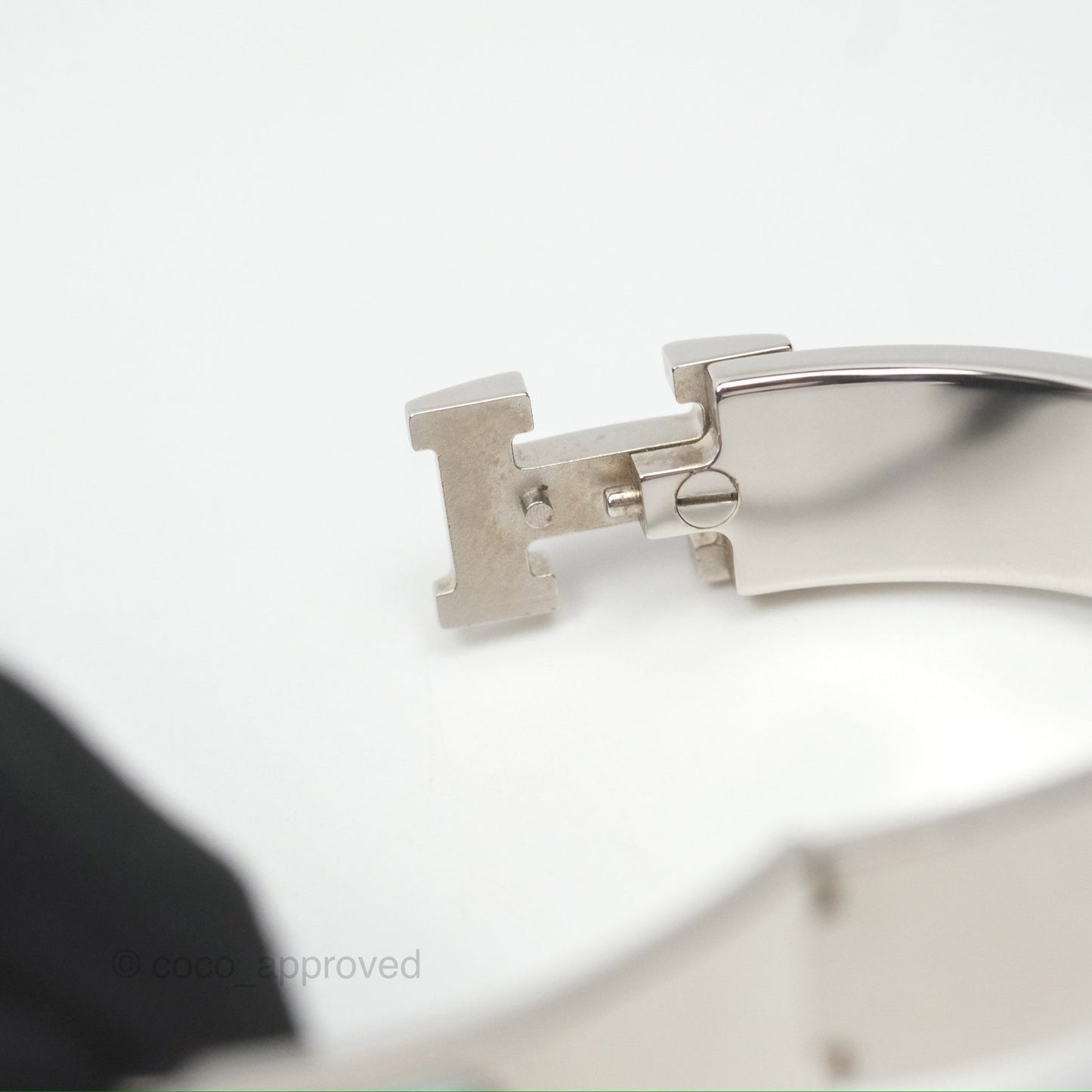 Hermès Clic H Bracelet Mint Palladium Hardware PM