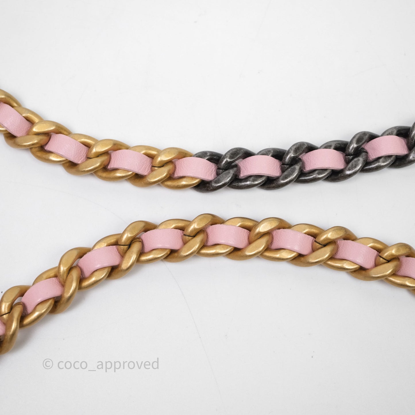 Chanel 19 Small Pink Lambskin Mixed Hardware