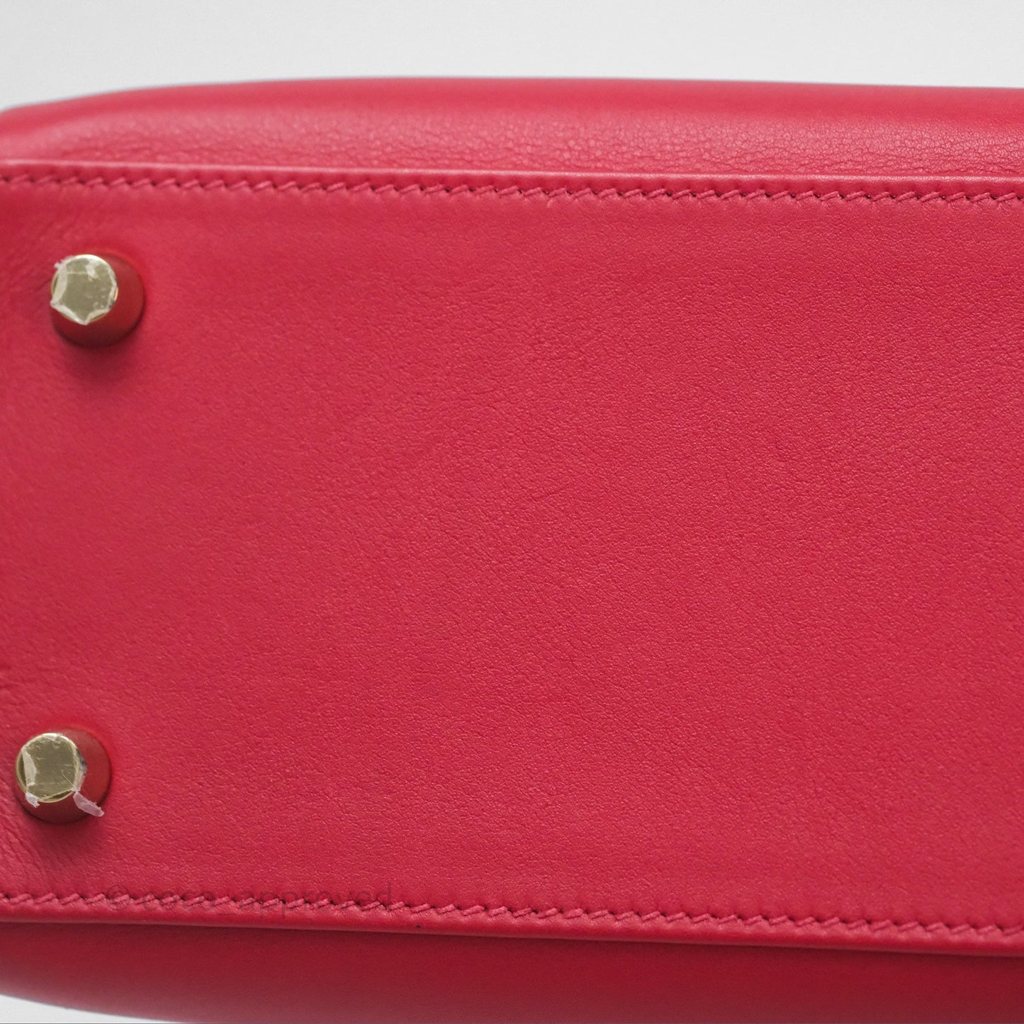 Hermès Kelly II 25 Retourne Swift Rouge Piment 5X Gold Hardware