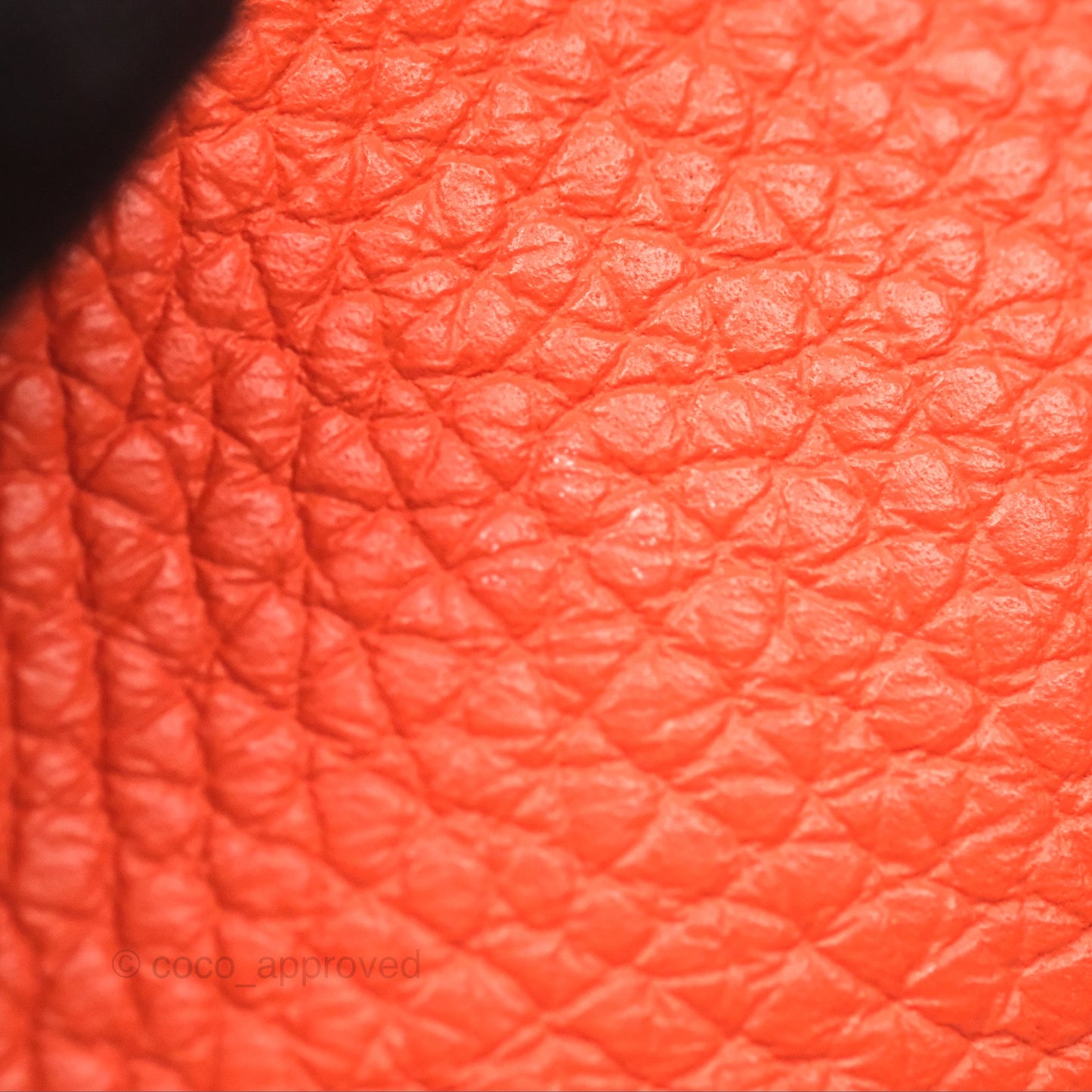 Hermès Mini Lindy 20 Orange Poppy 8V Clemence Palladium Hardware