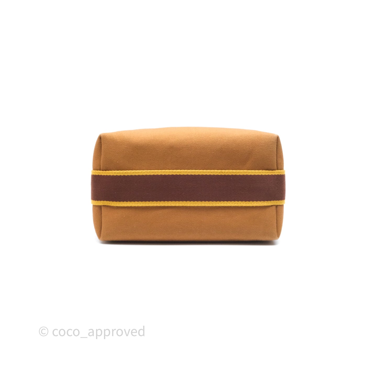 Hermès Small Bride-A-Brac Ocre Canvas