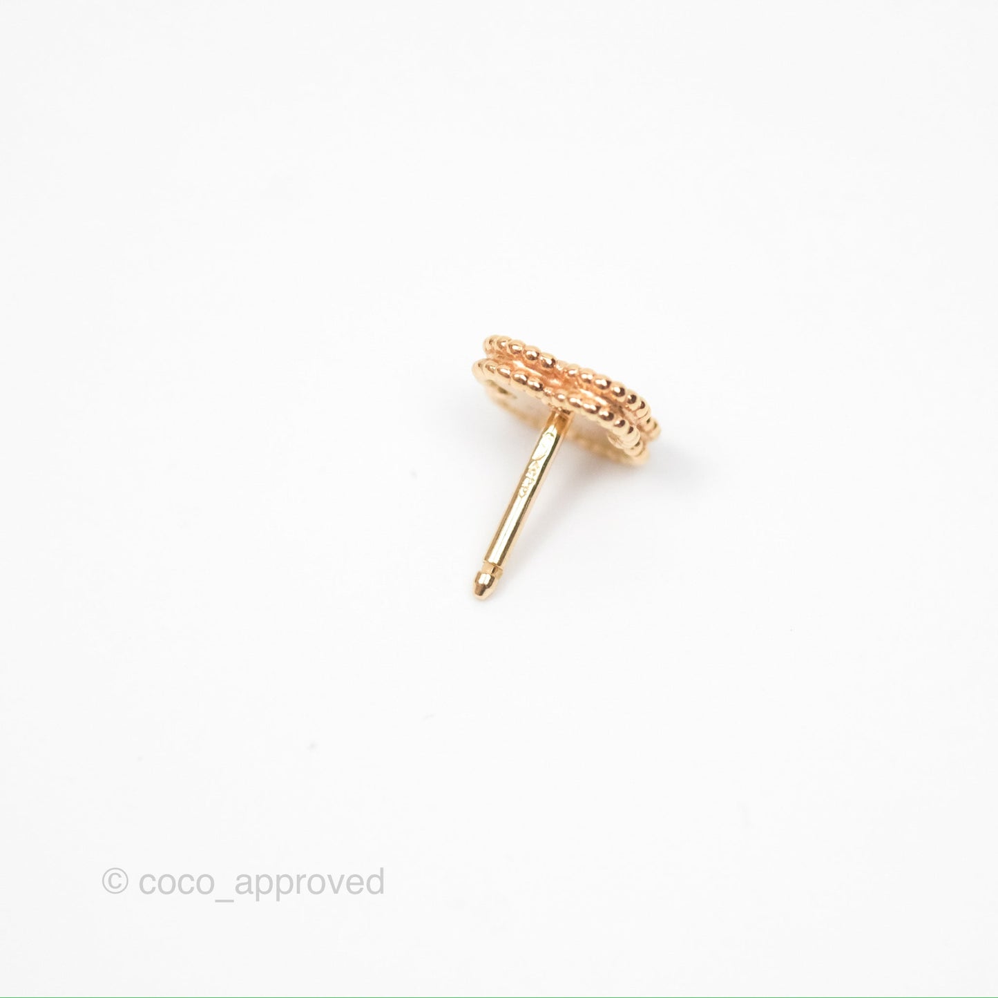 Van Cleef & Arpels Sweet Alhambra Earrings 18K Rose Gold