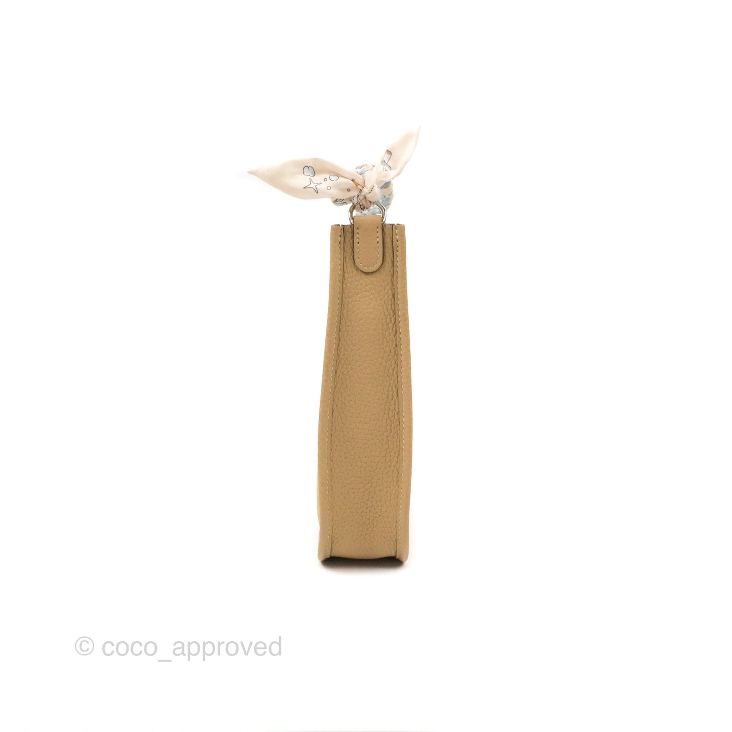 Hermès Mini Evelyne 16 Trench Clemence Palladium Hardware