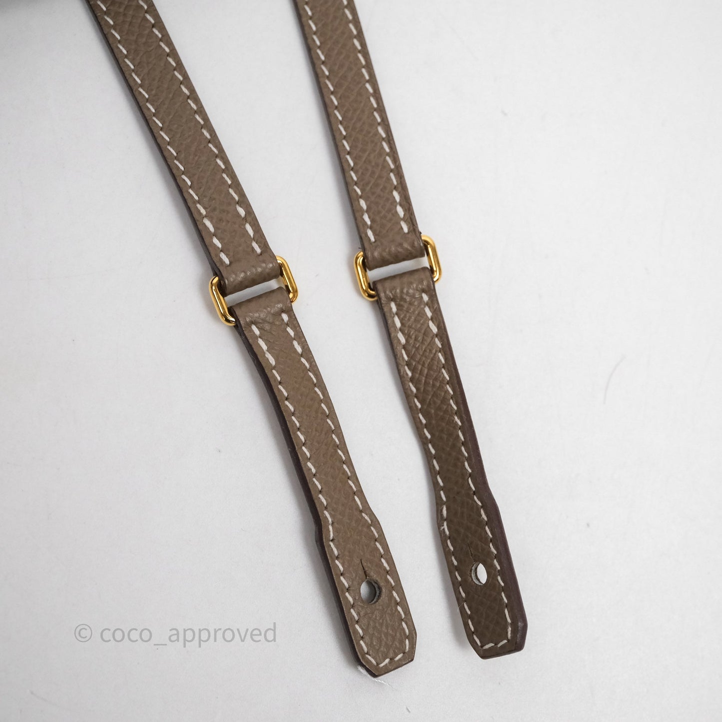 Hermès Kelly To Go Wallet Etoupe 18 Epsom Gold Hardware