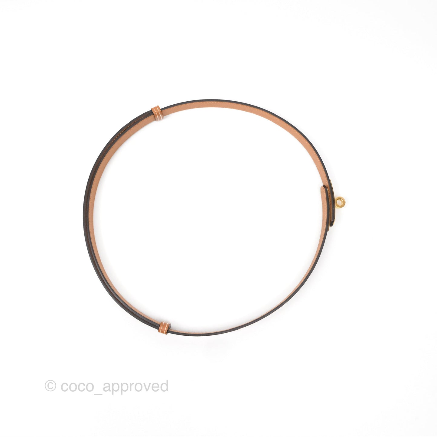 Hermès Kelly Buckle Belt Gold Epsom Gold Hardware