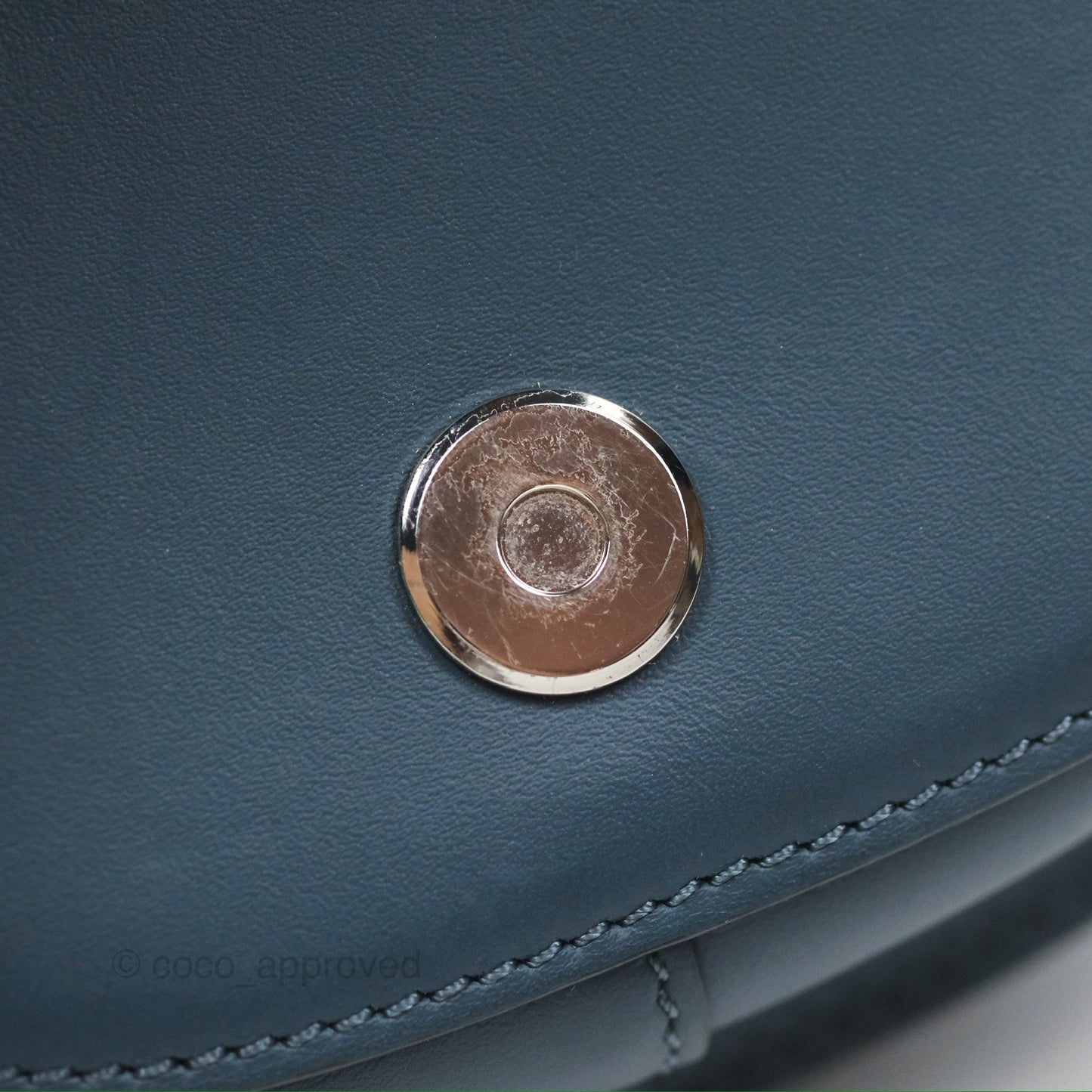 Loewe Mini Gate Dual bag Onyx Blue Soft Calfskin Jacquard Strap