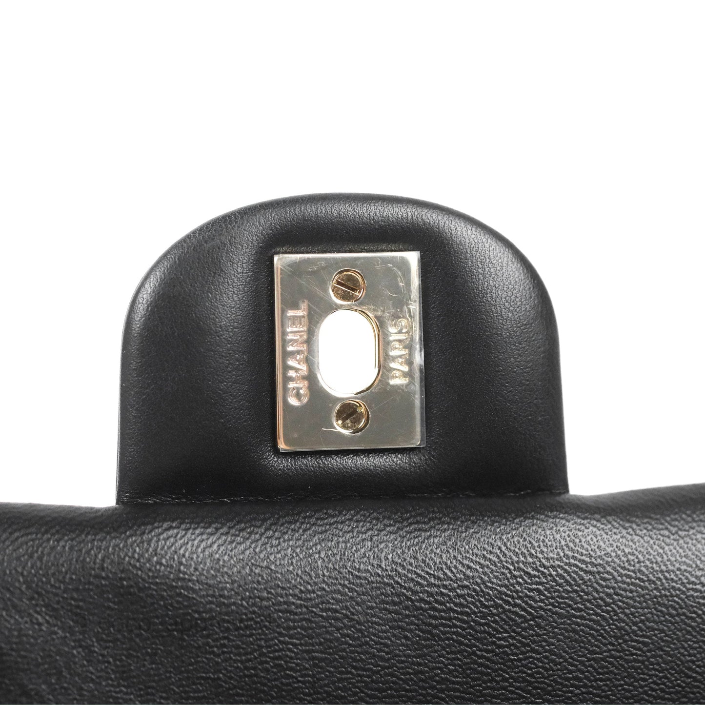 Chanel Quilted Mini Rectangular Lambskin Black Flap With Charms Gold Hardware 21C