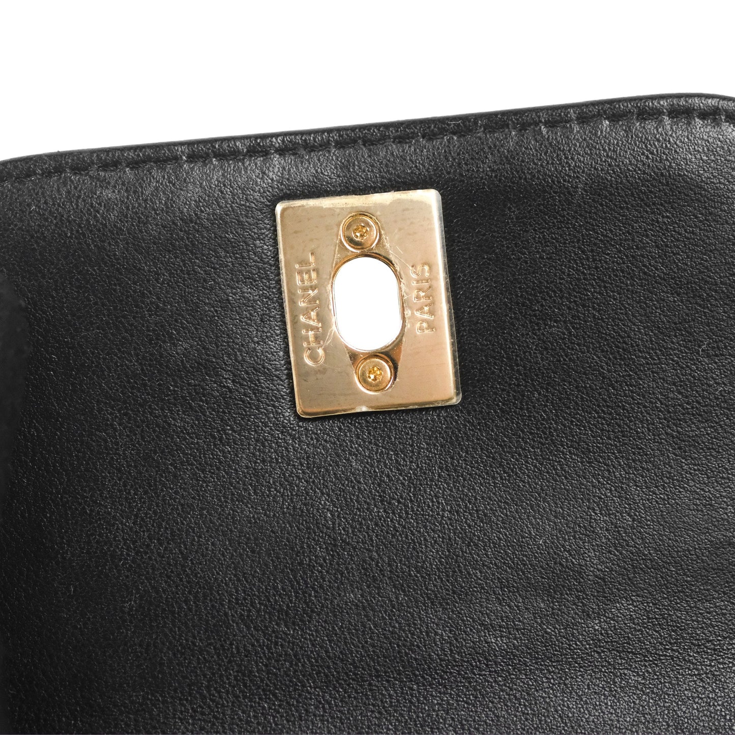Chanel Mini Quilted Trendy CC Clutch With Chain Black Lambskin Gold Hardware
