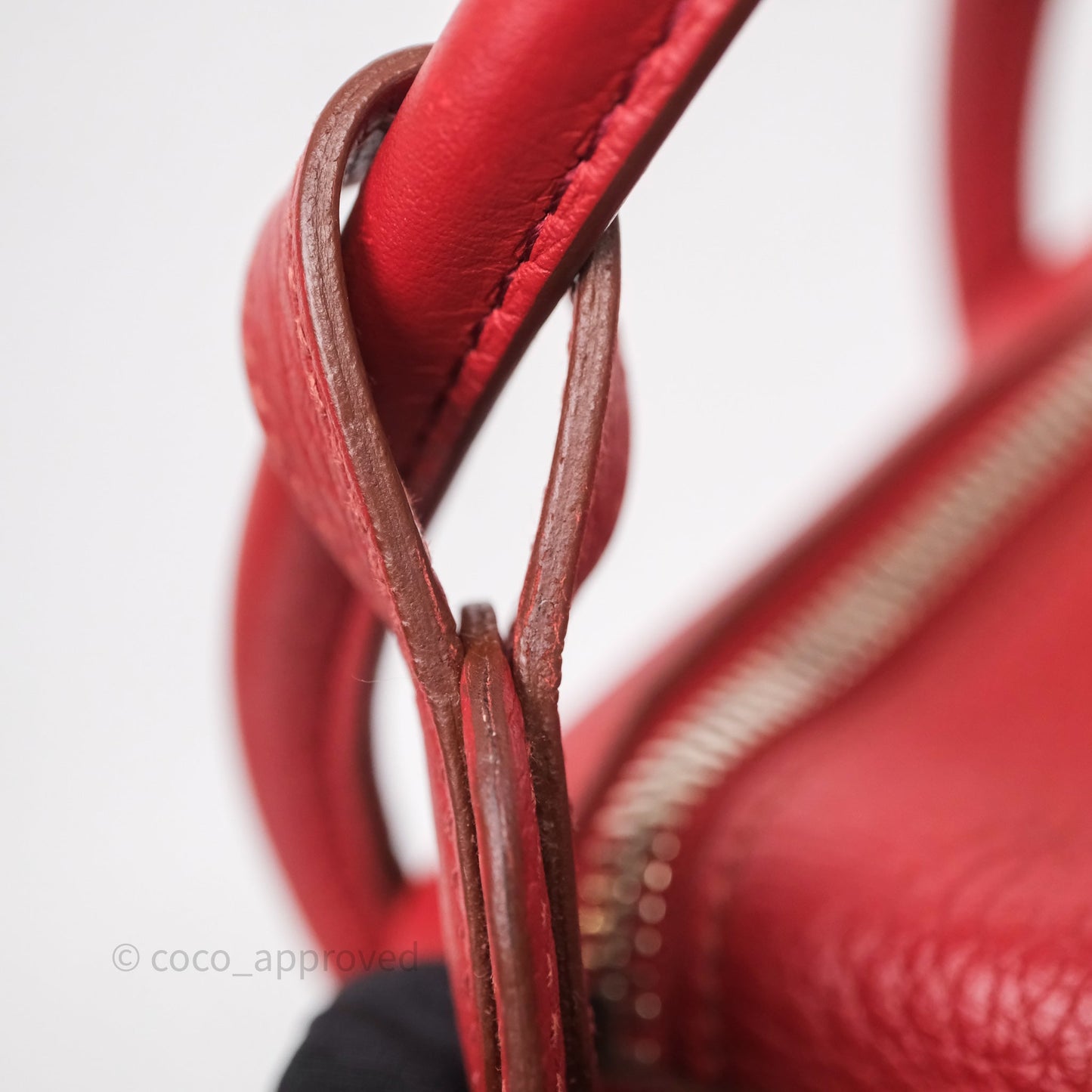 Hermès Lindy 30 Rouge Garance 54 Clemence Palladium Hardware