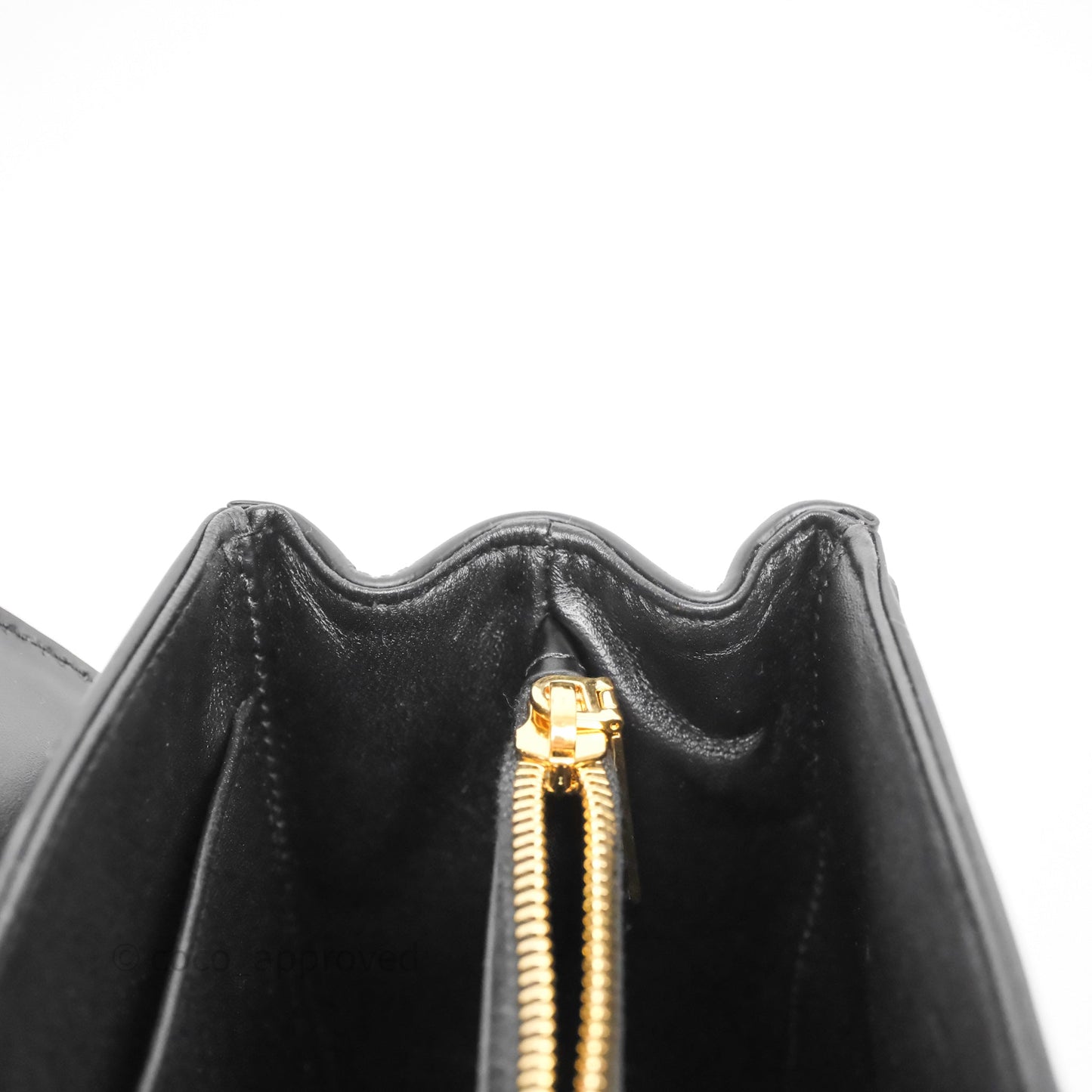 Celine Mini 16 Bag in Satinated Calfskin Black