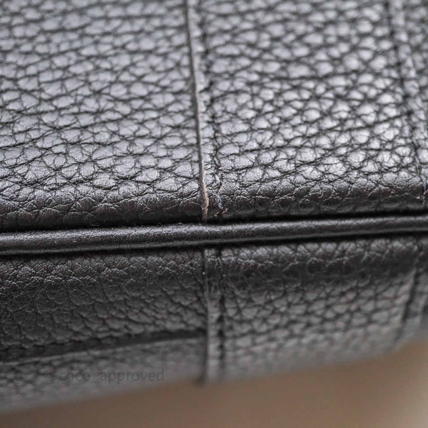 Hermès Garden Party 36 Black Noir 89 Negonda