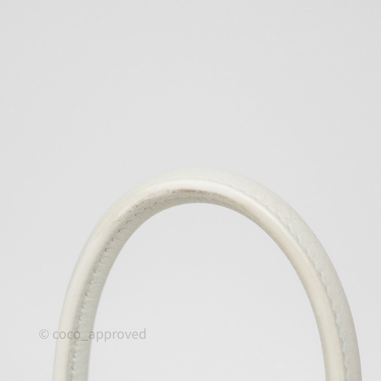 Hermès Mini Lindy 20 New White 0U Clemence Gold Hardware